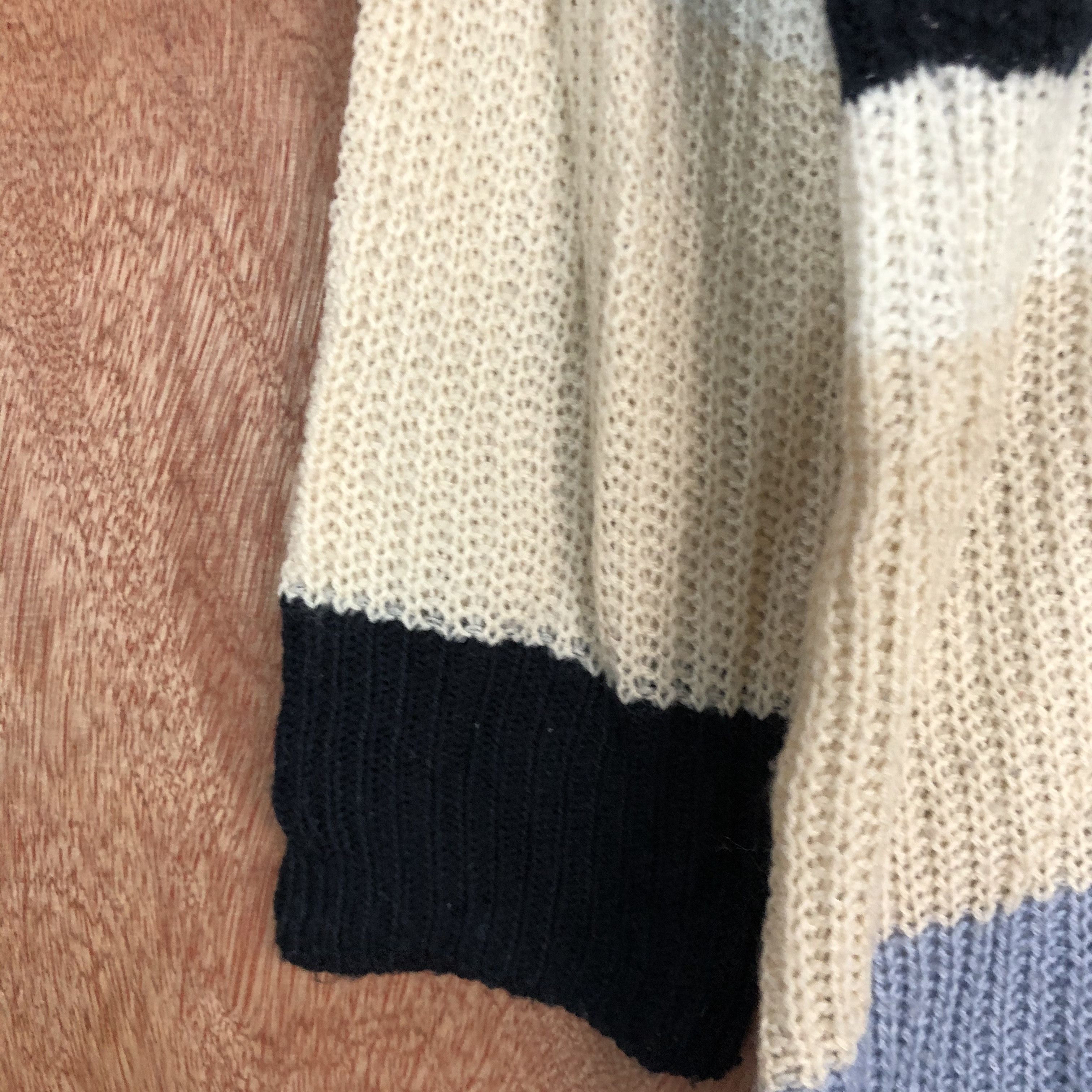 Japanese Brand × OVER THE STRiPES Pageboy Striped Multicolor Knitwear #c449 Size US L / EU 52-54 / 3 - 6 Thumbnail