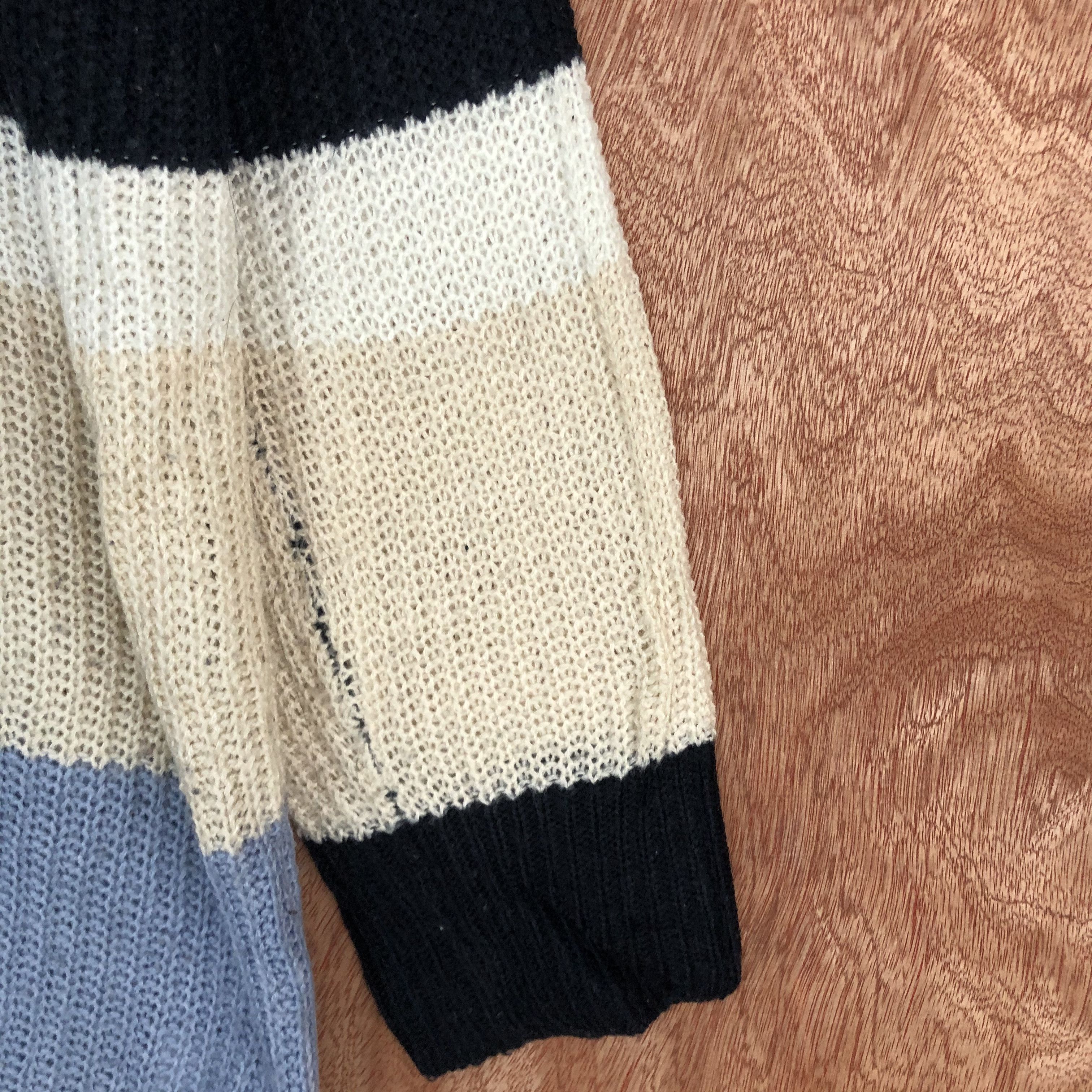 Japanese Brand × OVER THE STRiPES Pageboy Striped Multicolor Knitwear #c449 Size US L / EU 52-54 / 3 - 3 Thumbnail