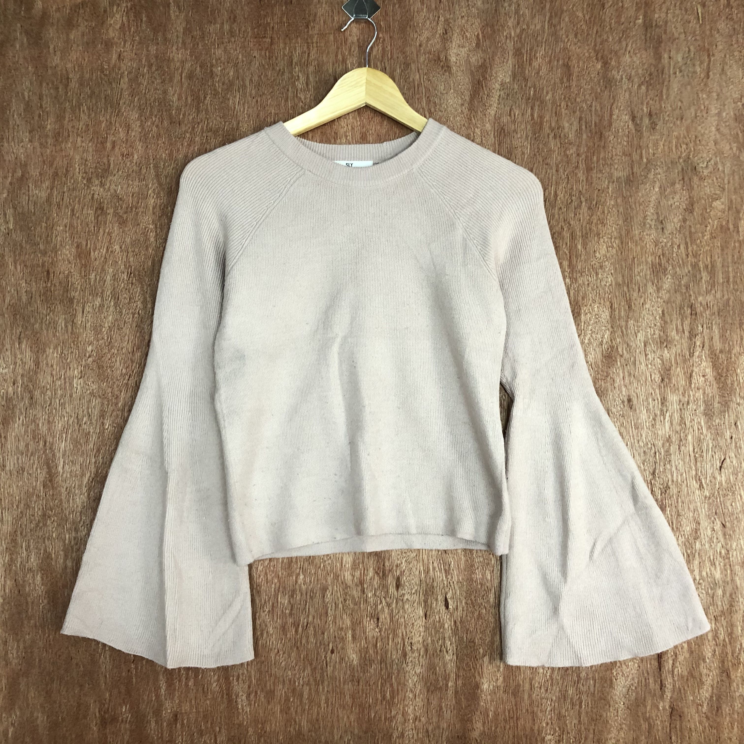 Vintage Sly LIght Pink Knitwear #c454 Size XS / US 0-2 / IT 36-38 - 1 Thumbnail