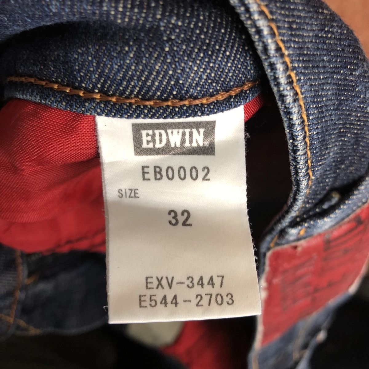 Edwin Edwin Blue Trip Blue distressed Denim Pants #c305 Size US 32 / EU 48 - 14 Thumbnail