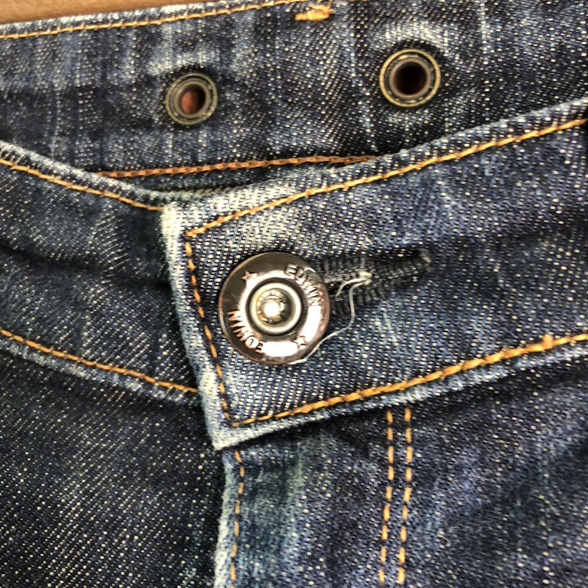 Edwin Edwin Blue Trip Blue distressed Denim Pants #c305 Size US 32 / EU 48 - 6 Thumbnail