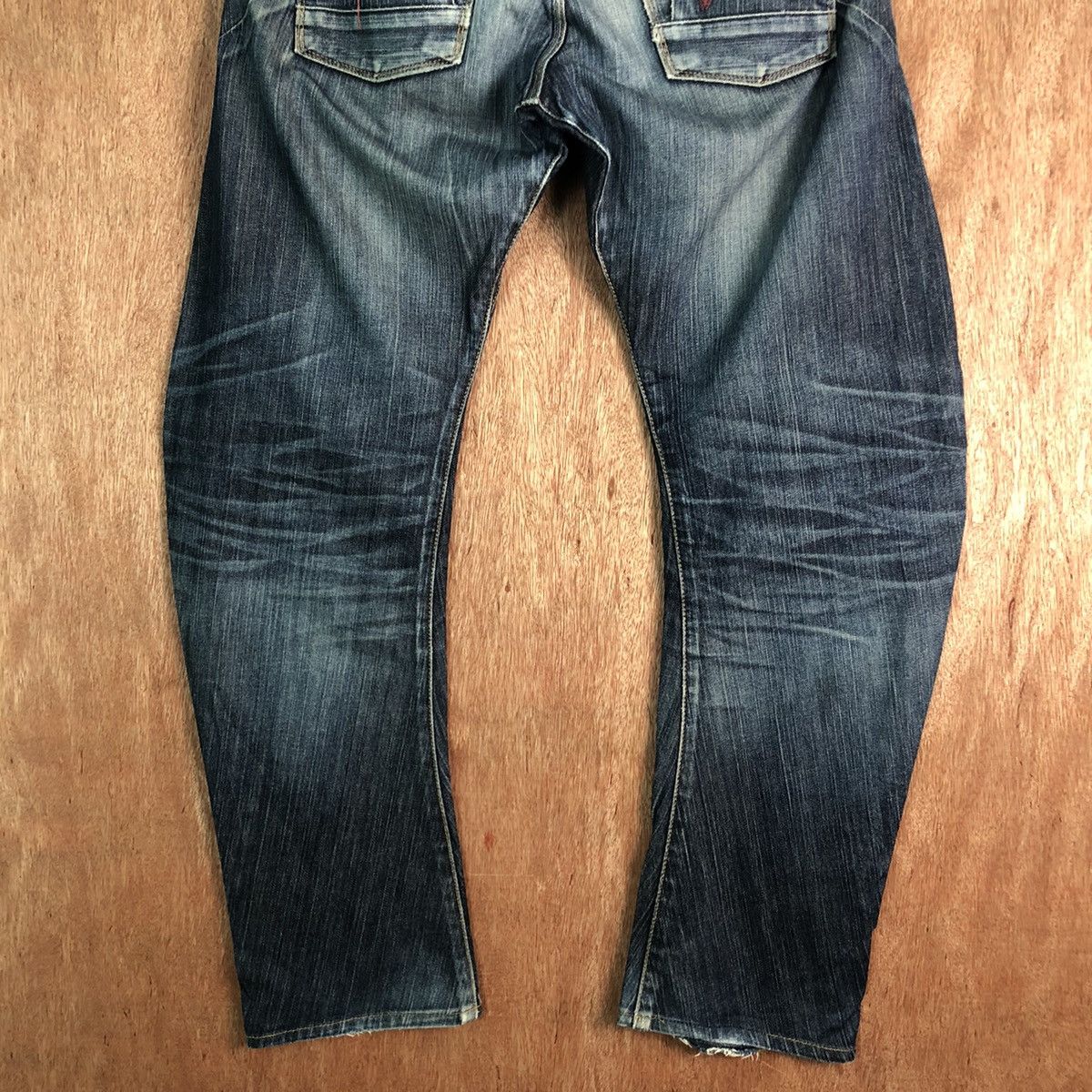 Edwin Edwin Blue Trip Blue distressed Denim Pants #c305 Size US 32 / EU 48 - 10 Thumbnail
