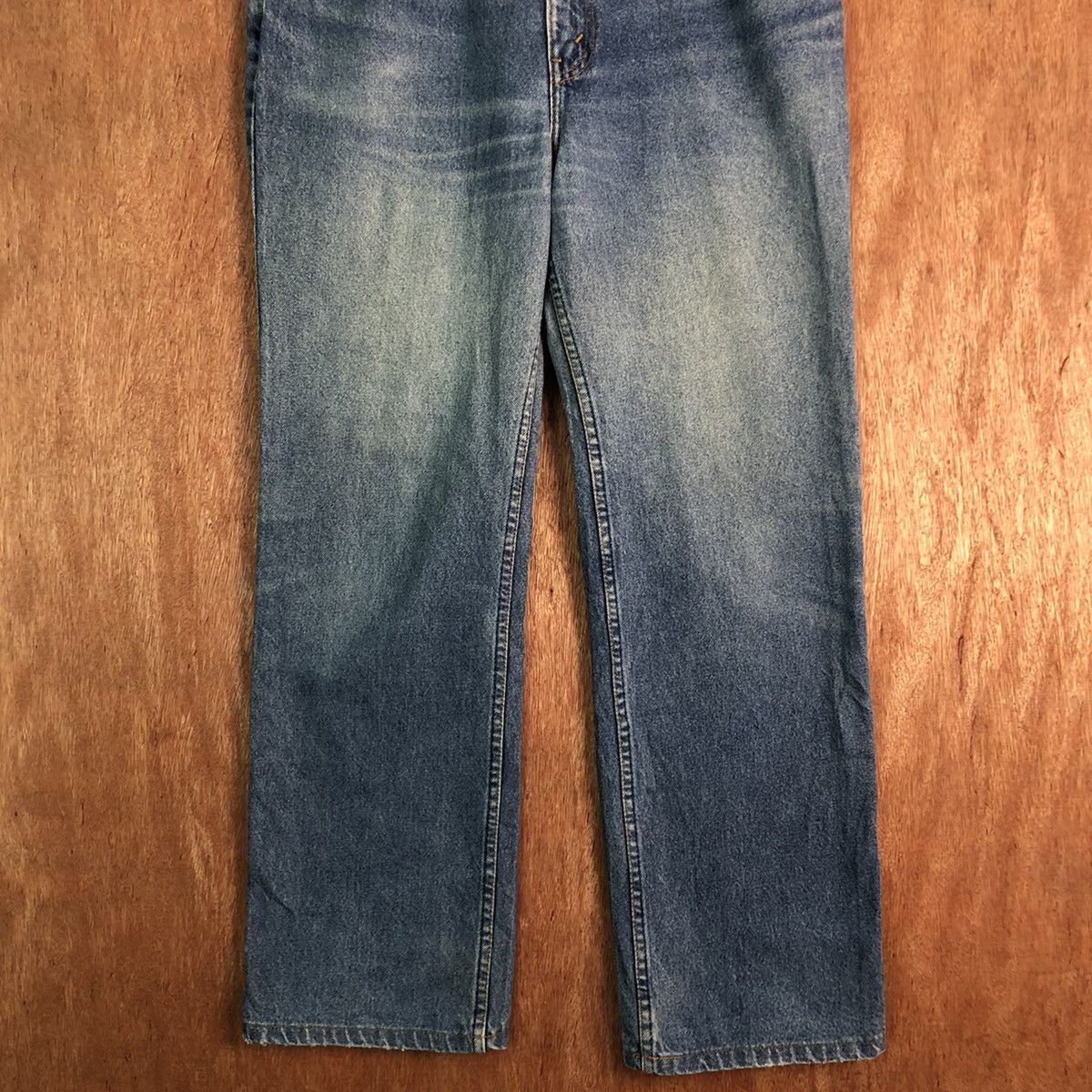 Levi's DLL 505 Levi's Strauss distressed Denim Jeans Pants #c302 Size US 35 - 3 Thumbnail