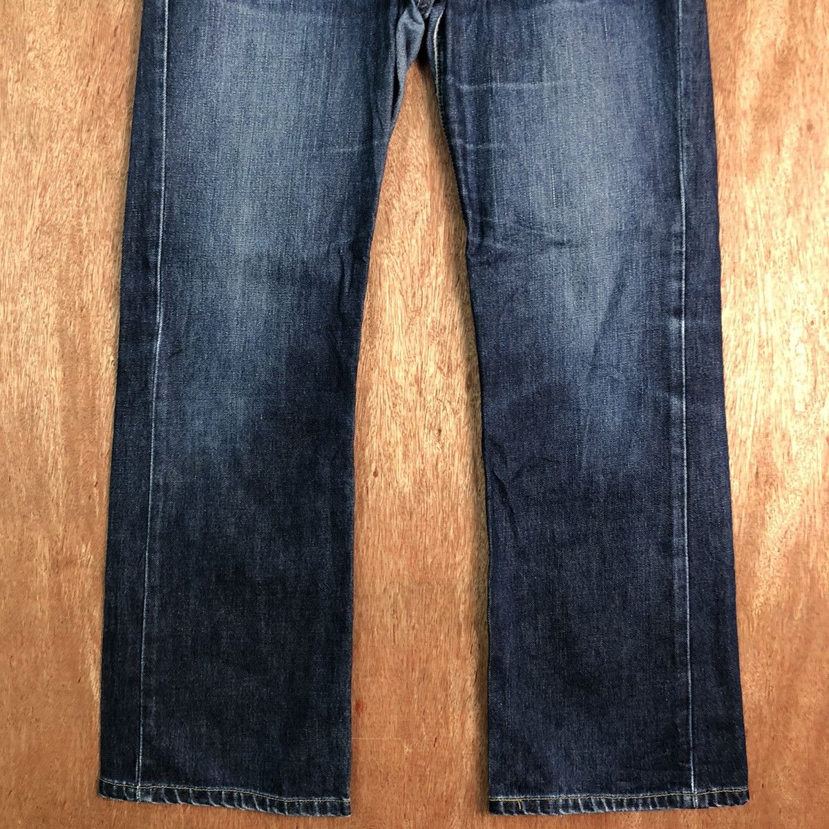 Lee Lee Rider Blue Denim Jeans Pants #c283 Size US 31 - 3 Thumbnail