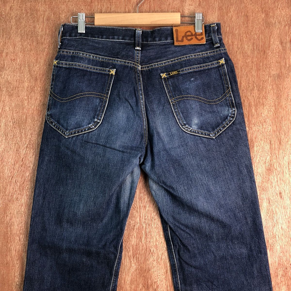 Lee Lee Rider Blue Denim Jeans Pants #c283 Size US 31 - 7 Thumbnail