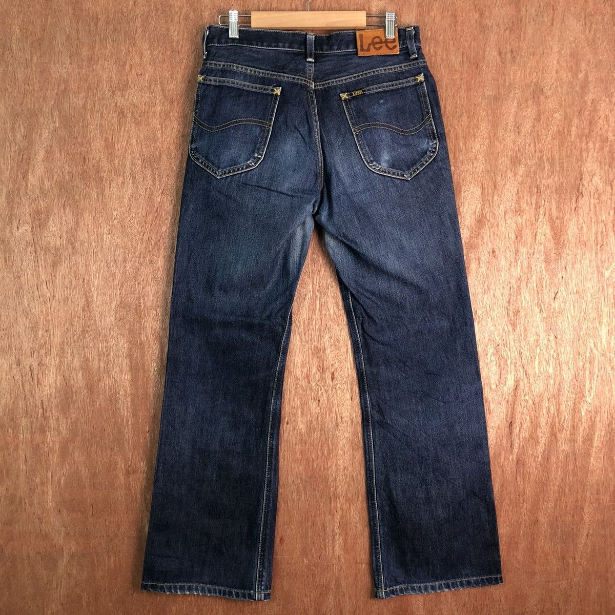 Lee Lee Rider Blue Denim Jeans Pants #c283 Size US 31 - 6 Thumbnail