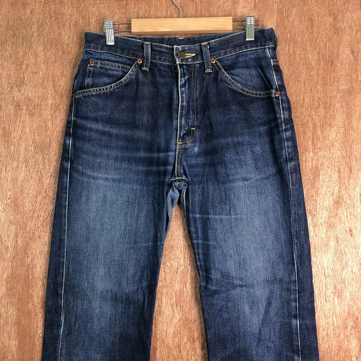 Lee Lee Rider Blue Denim Jeans Pants #c283 Size US 31 - 2 Thumbnail