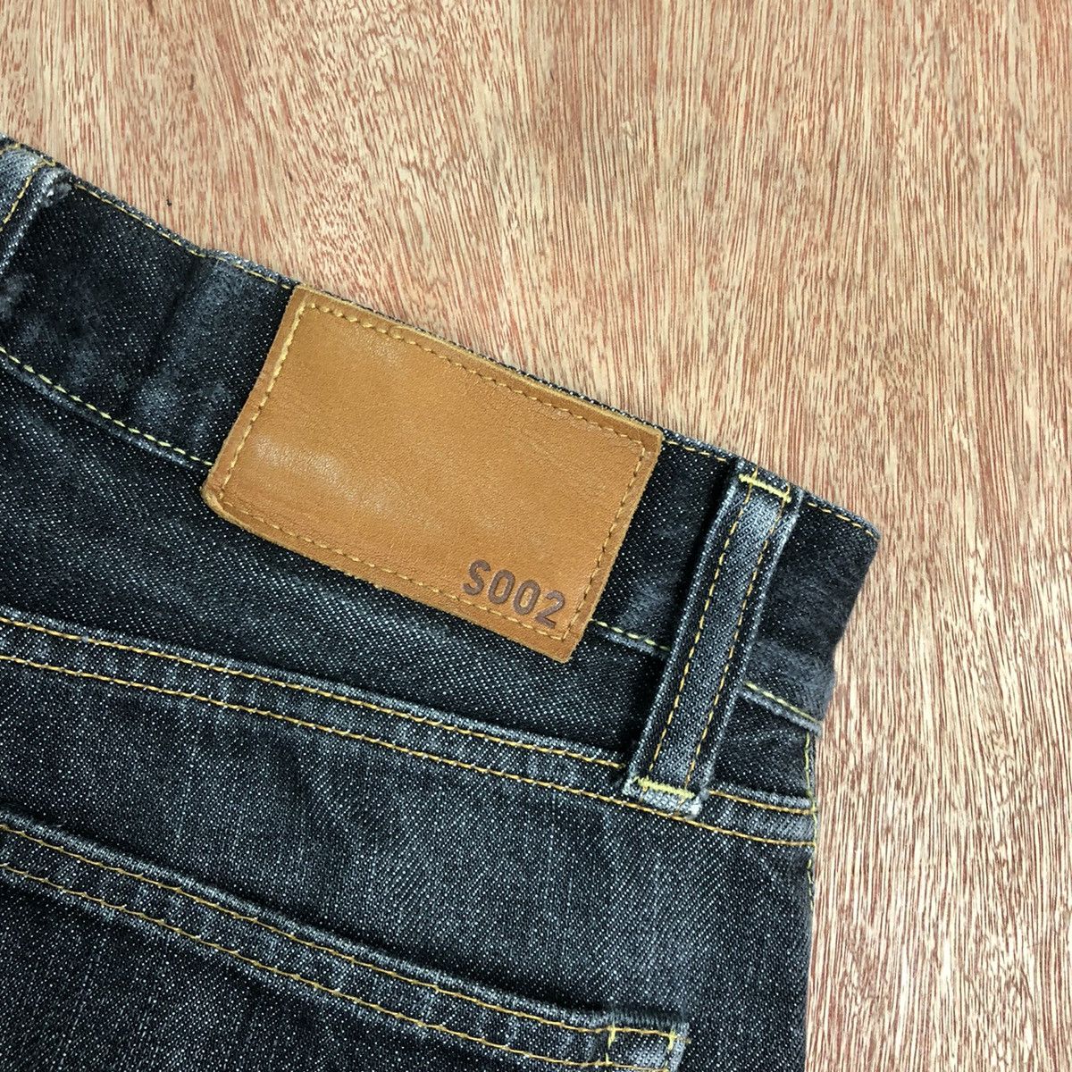 Uniqlo DL UJ Uniqlo Straight Fit Black Denim Jeans Pants #c288 Size US 29 - 9 Thumbnail