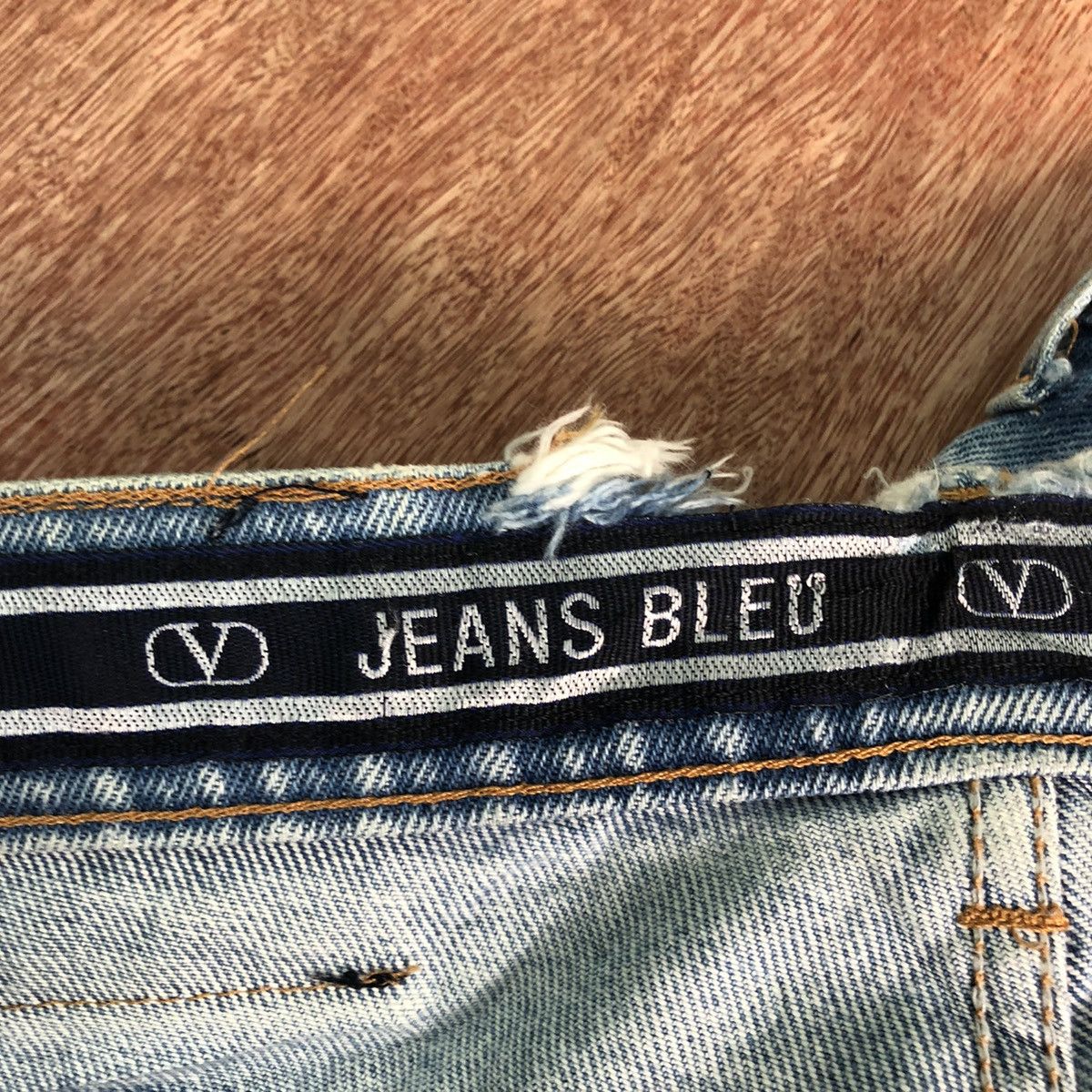 Japanese Brand × Vintage Jeans Bleu Light Blue Denim vintage Jeans Pants #c303 Size US 28 / EU 44 - 10 Thumbnail