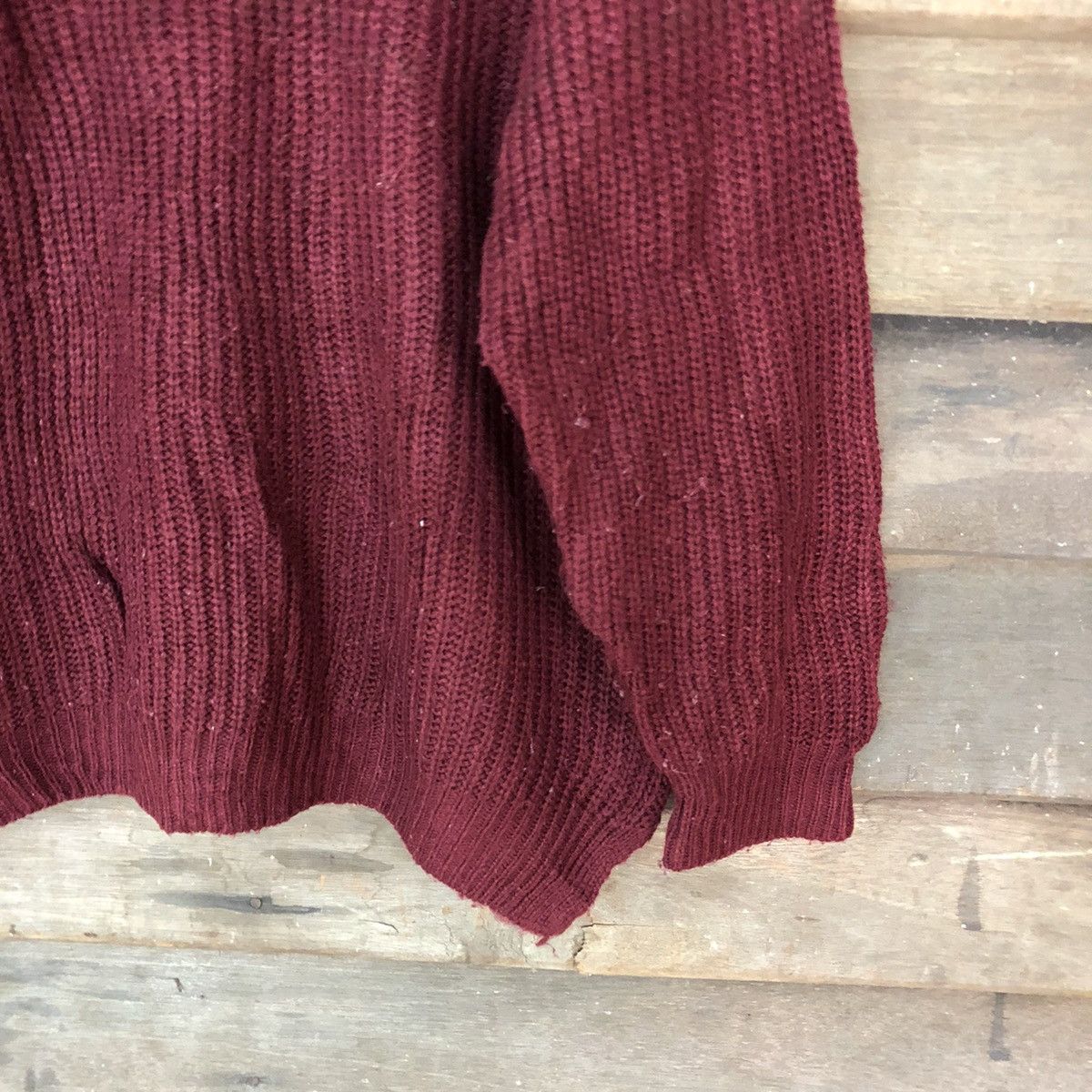 Japanese Brand As Known As Red Mohair Knitwear #H007 Size US M / EU 48-50 / 2 - 5 Thumbnail