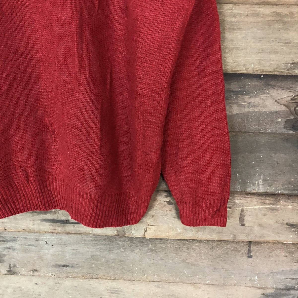 Japanese Brand Uniqlo Red stripe japan sweatshirt Knitwear #H026 Size US L / EU 52-54 / 3 - 5 Thumbnail