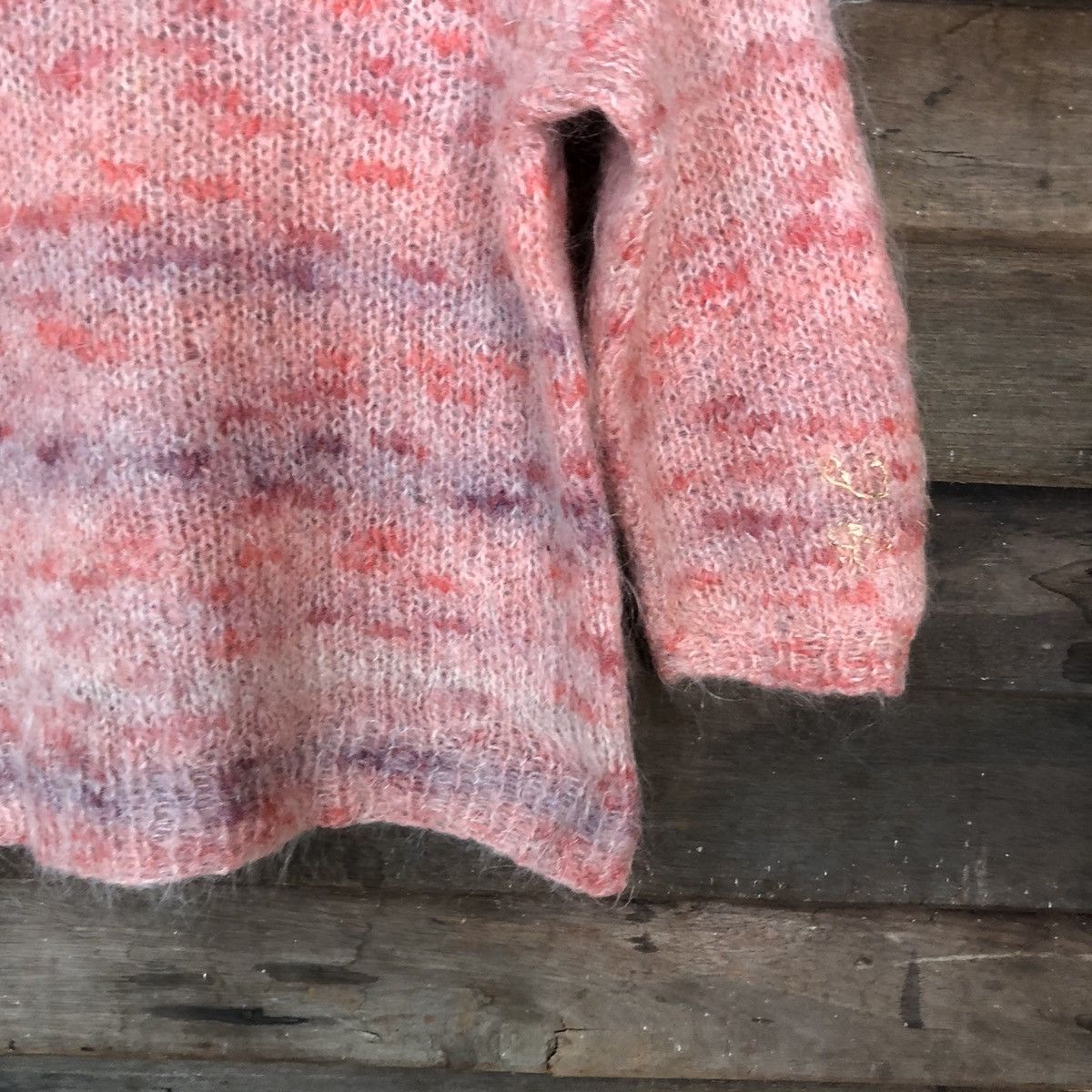 Homespun Knitwear Japanese Brand Mohair vintage Knitwear #H043 Size XS / US 0-2 / IT 36-38 - 5 Thumbnail