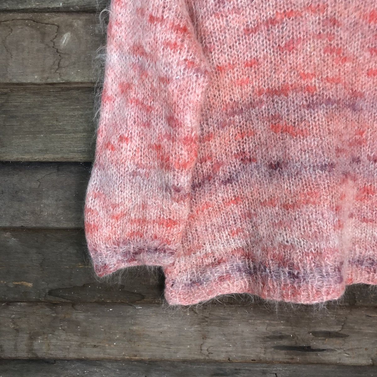 Homespun Knitwear Japanese Brand Mohair vintage Knitwear #H043 Size XS / US 0-2 / IT 36-38 - 4 Thumbnail