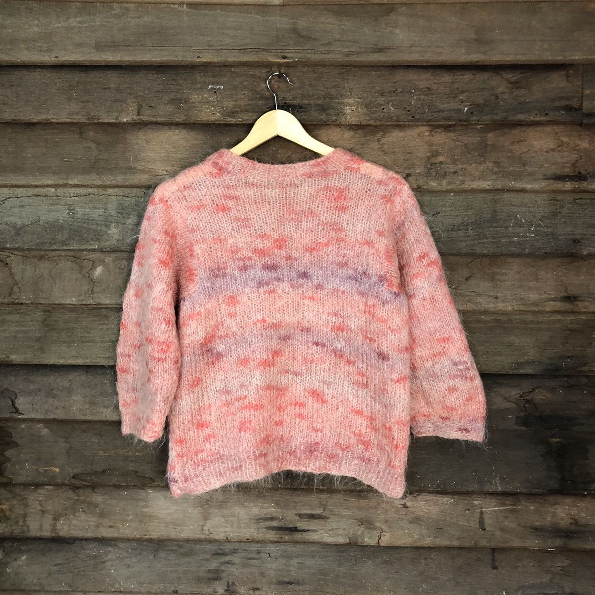 Homespun Knitwear Japanese Brand Mohair vintage Knitwear #H043 Size XS / US 0-2 / IT 36-38 - 8 Thumbnail