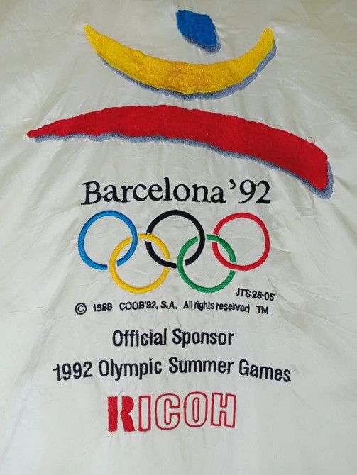 USA Olympics Vintage Barcelona 92 Olympic Summer Games Jacket Size US L / EU 52-54 / 3 - 6 Thumbnail