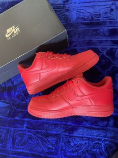 Nike Air Force 1 '07 LV8 Overbranding Team Orange Triple Red