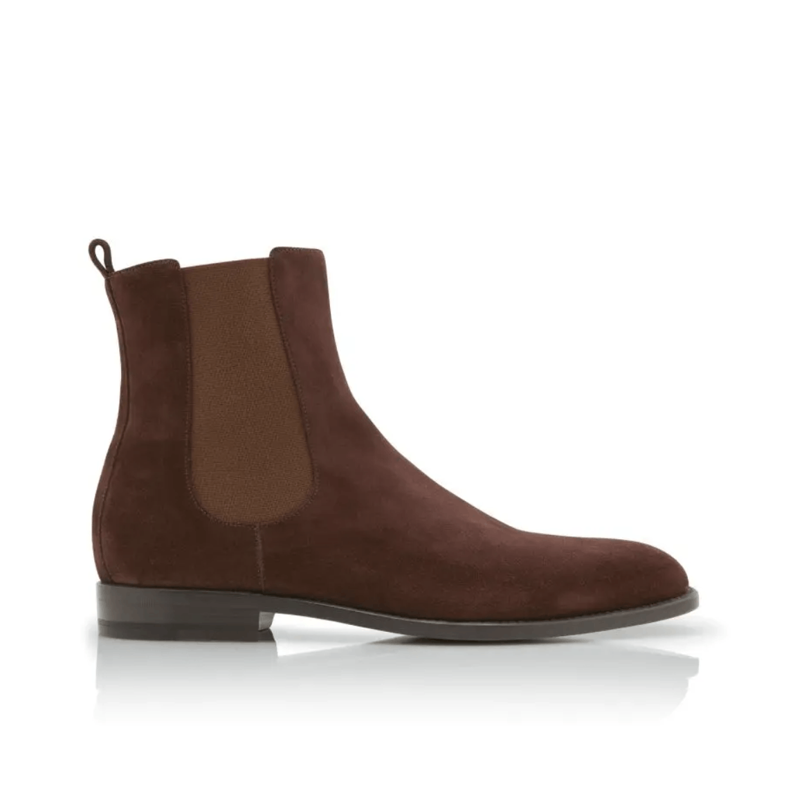 Manolo Blahnik !Hand-Made! Delsa Brown Suede Chelsea Boots Size US 8.5 / EU 41-42 - 2 Thumbnail