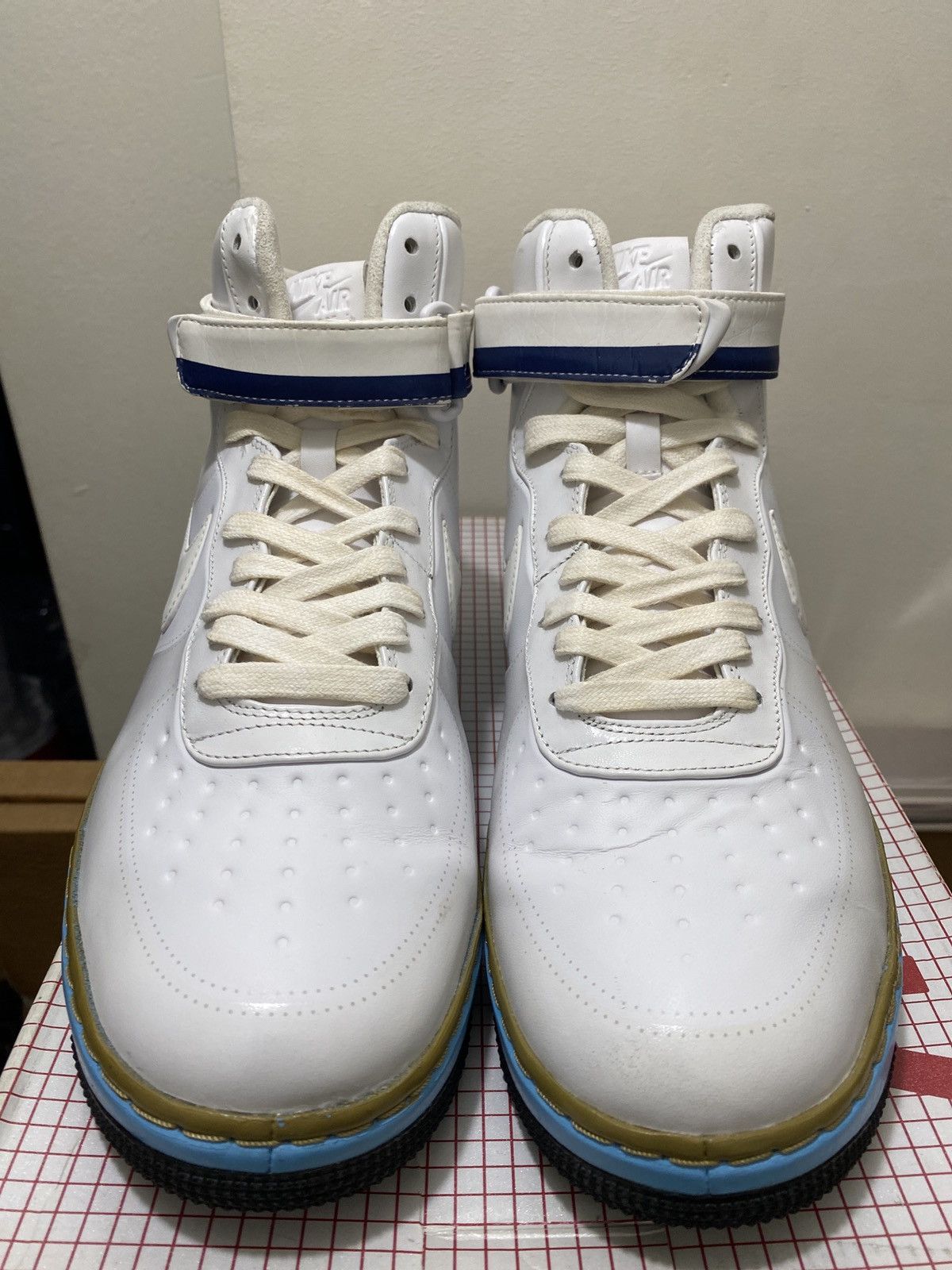 Nike Air Force 1 High Bday QS White | White Size US 10 / EU 43 - 3 Thumbnail