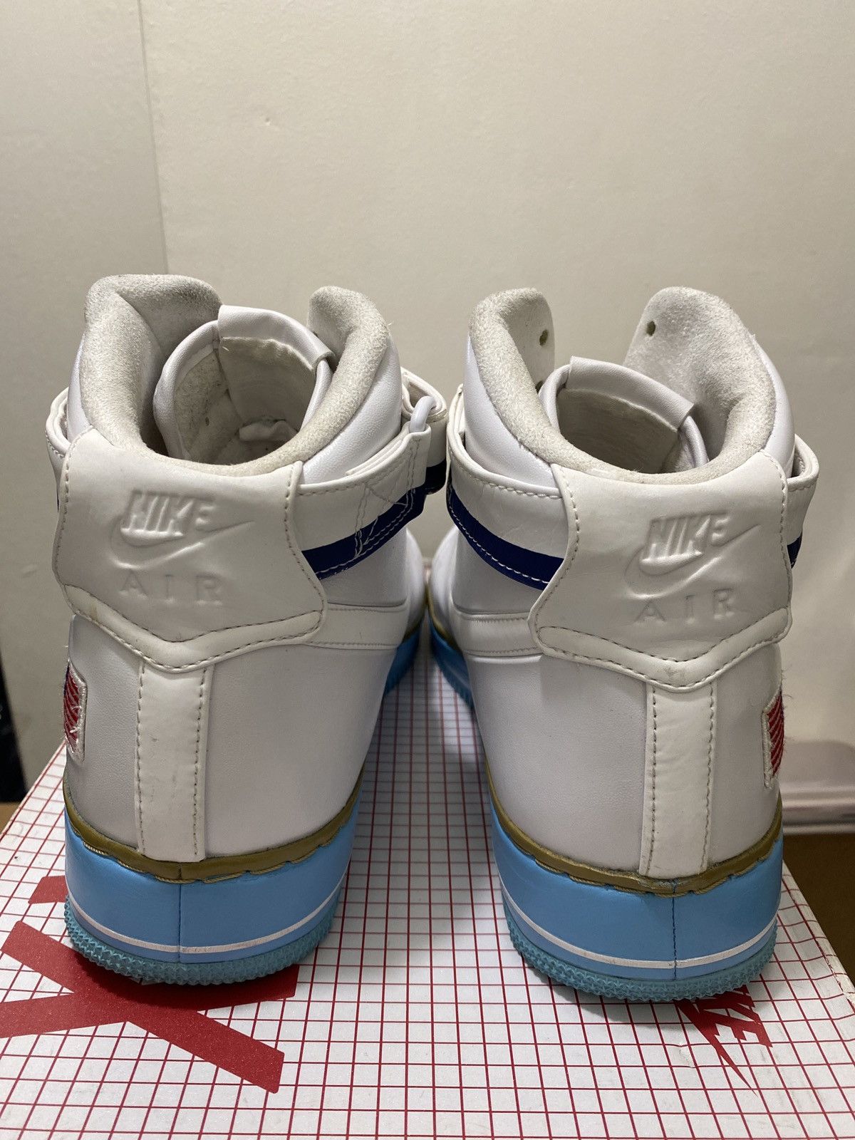 Nike Air Force 1 High Bday QS White | White Size US 10 / EU 43 - 4 Thumbnail