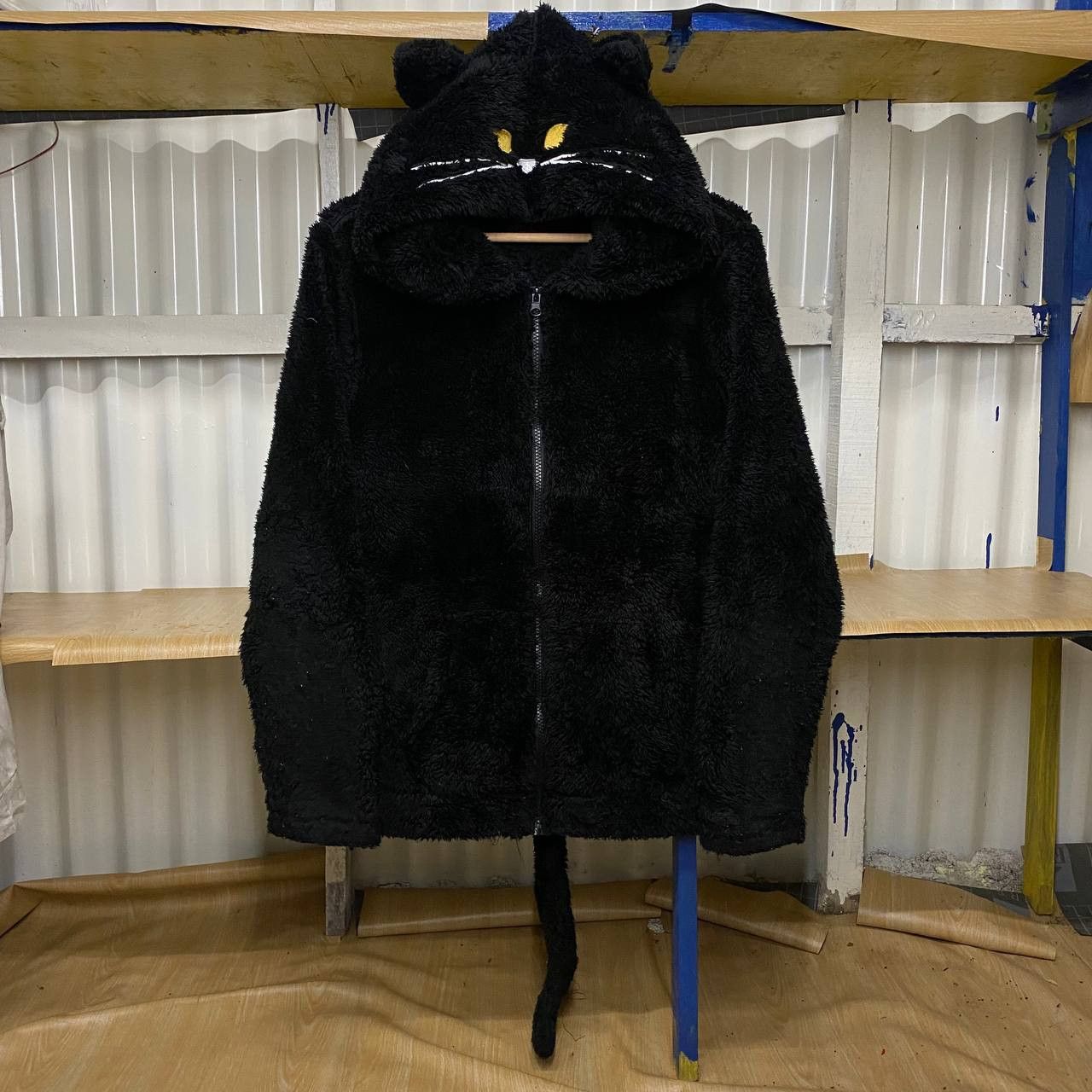 Other Cat fleece zipper hoodie Size US S / EU 44-46 / 1 - 1 Thumbnail