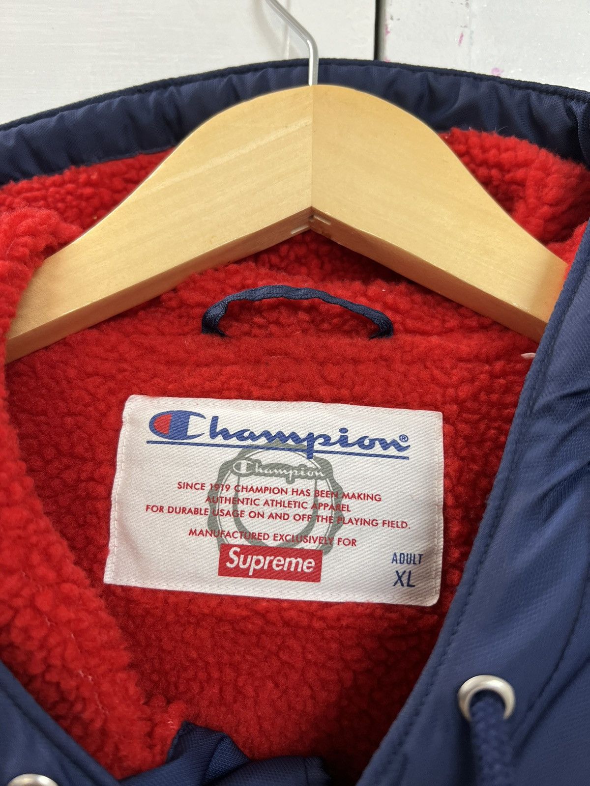 Champion × Supreme Supreme stadium parka Size US XL / EU 56 / 4 - 6 Thumbnail