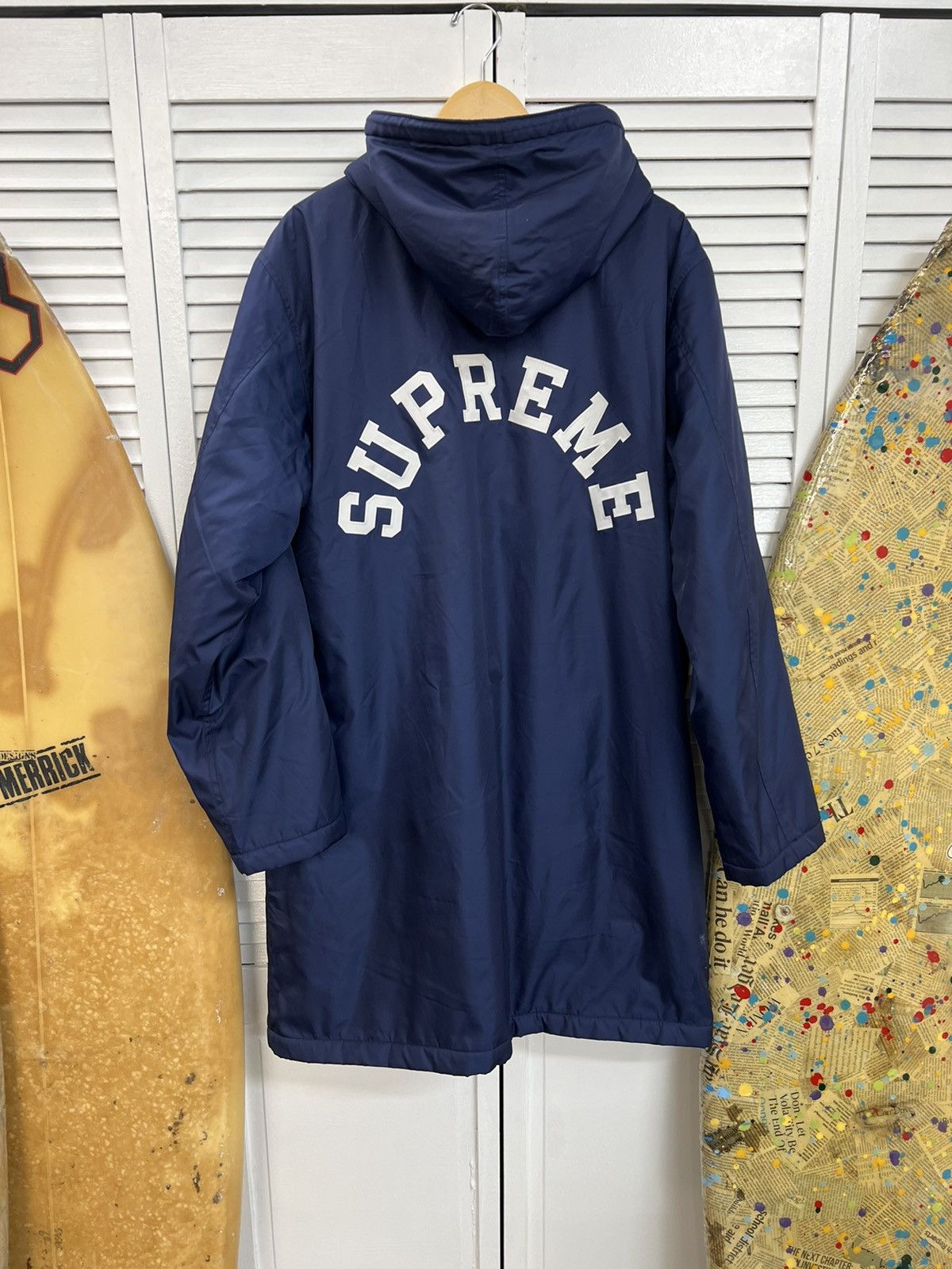 Champion × Supreme Supreme stadium parka Size US XL / EU 56 / 4 - 4 Thumbnail