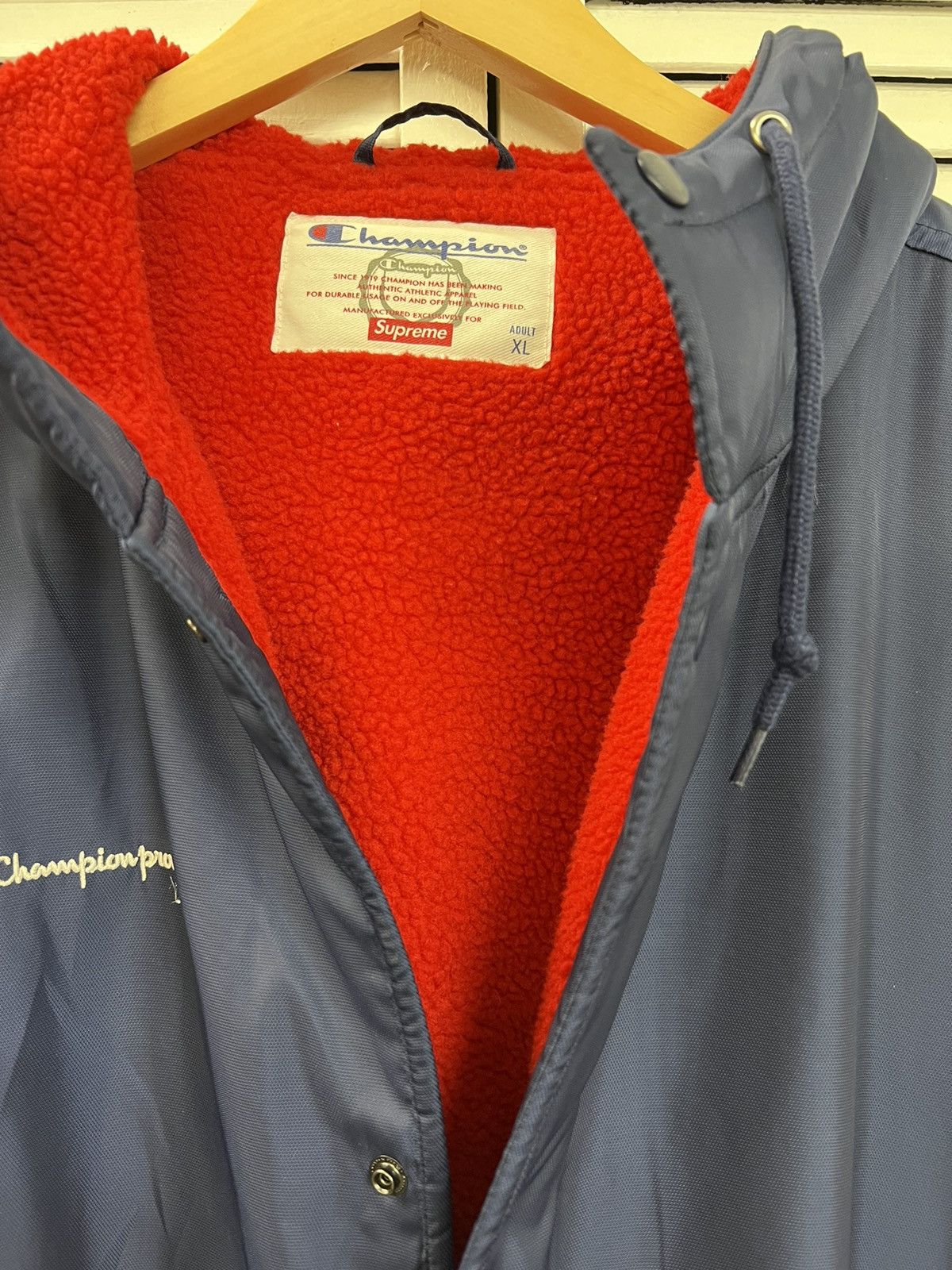 Champion × Supreme Supreme stadium parka Size US XL / EU 56 / 4 - 5 Thumbnail