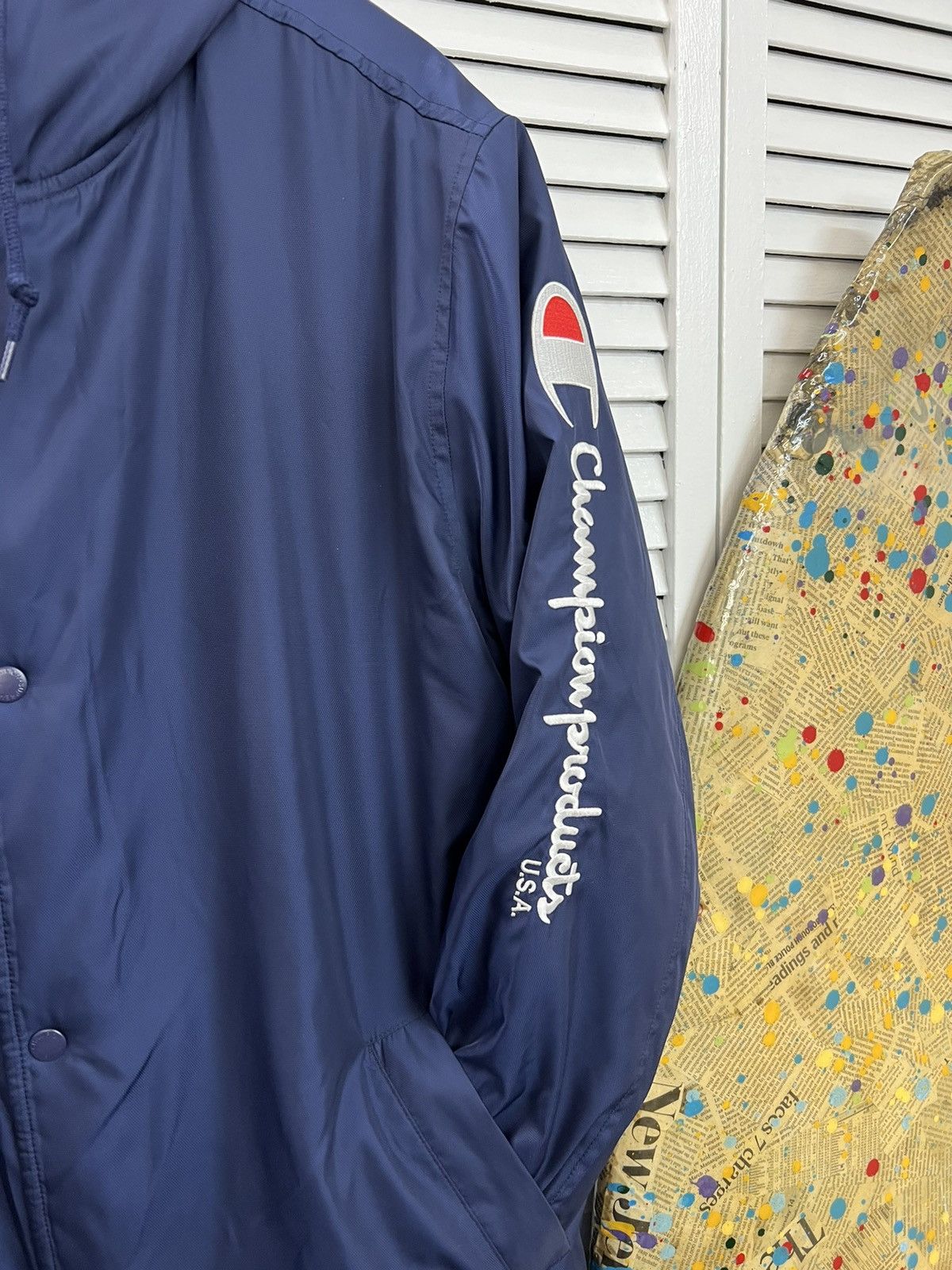 Champion × Supreme Supreme stadium parka Size US XL / EU 56 / 4 - 3 Thumbnail