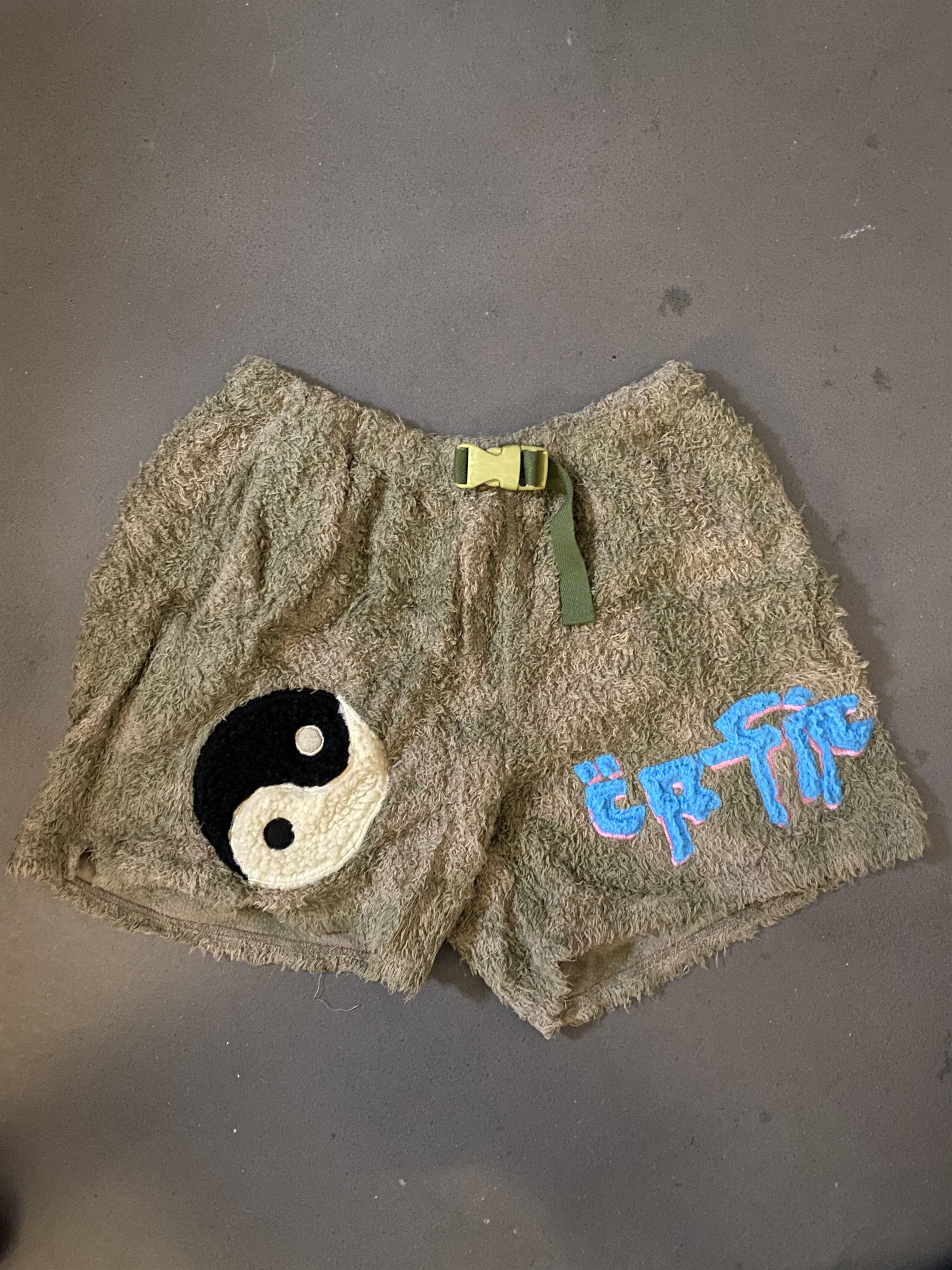 Cactus Plant Flea Market CPFM Fuzzy Acid Shorts (Small) | Grailed