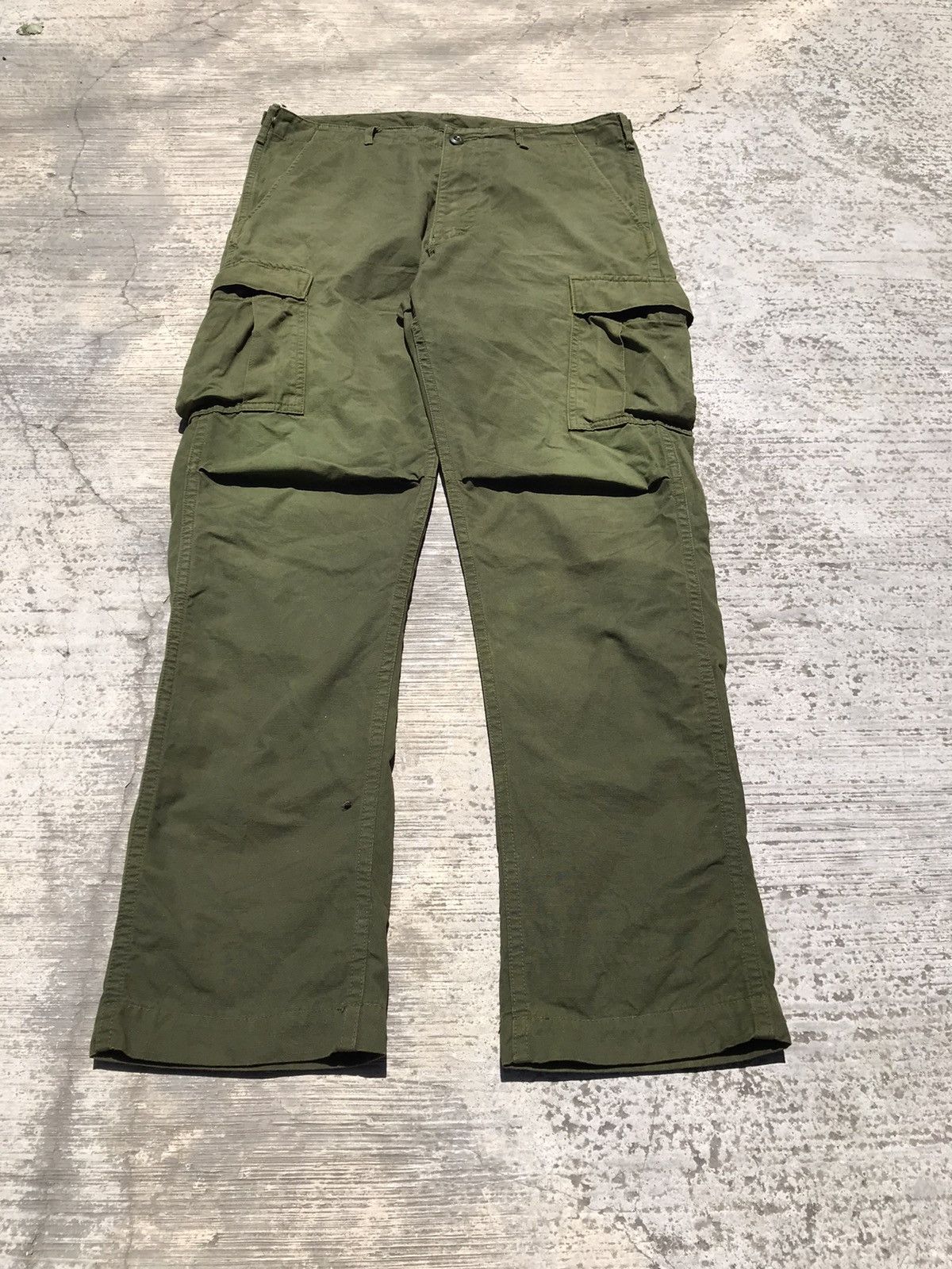 Japanese Brand × Orslow Orslow US Army Cargo Pants Size US 33 - 2 Thumbnail