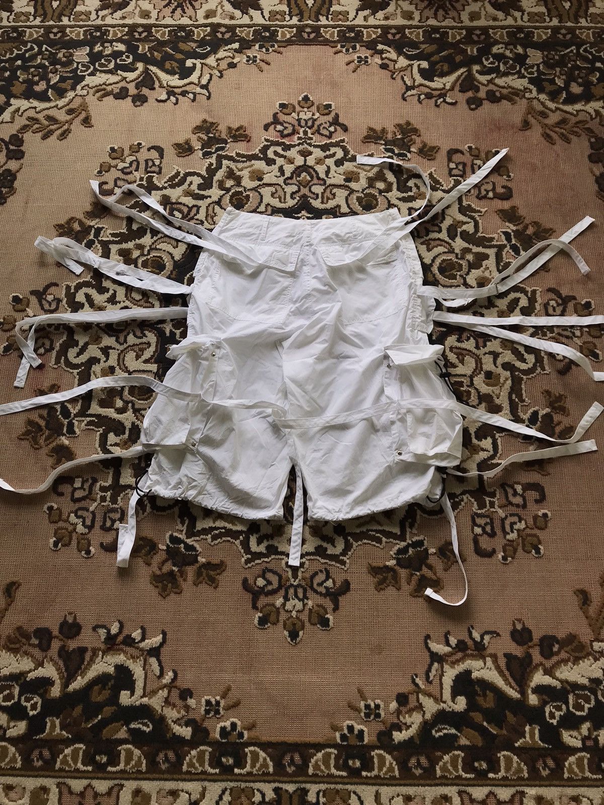 If Six Was Nine × PPFM × Tete Homme Hyper Bondage Parachute Cargo Pants Size US 31 - 1 Thumbnail
