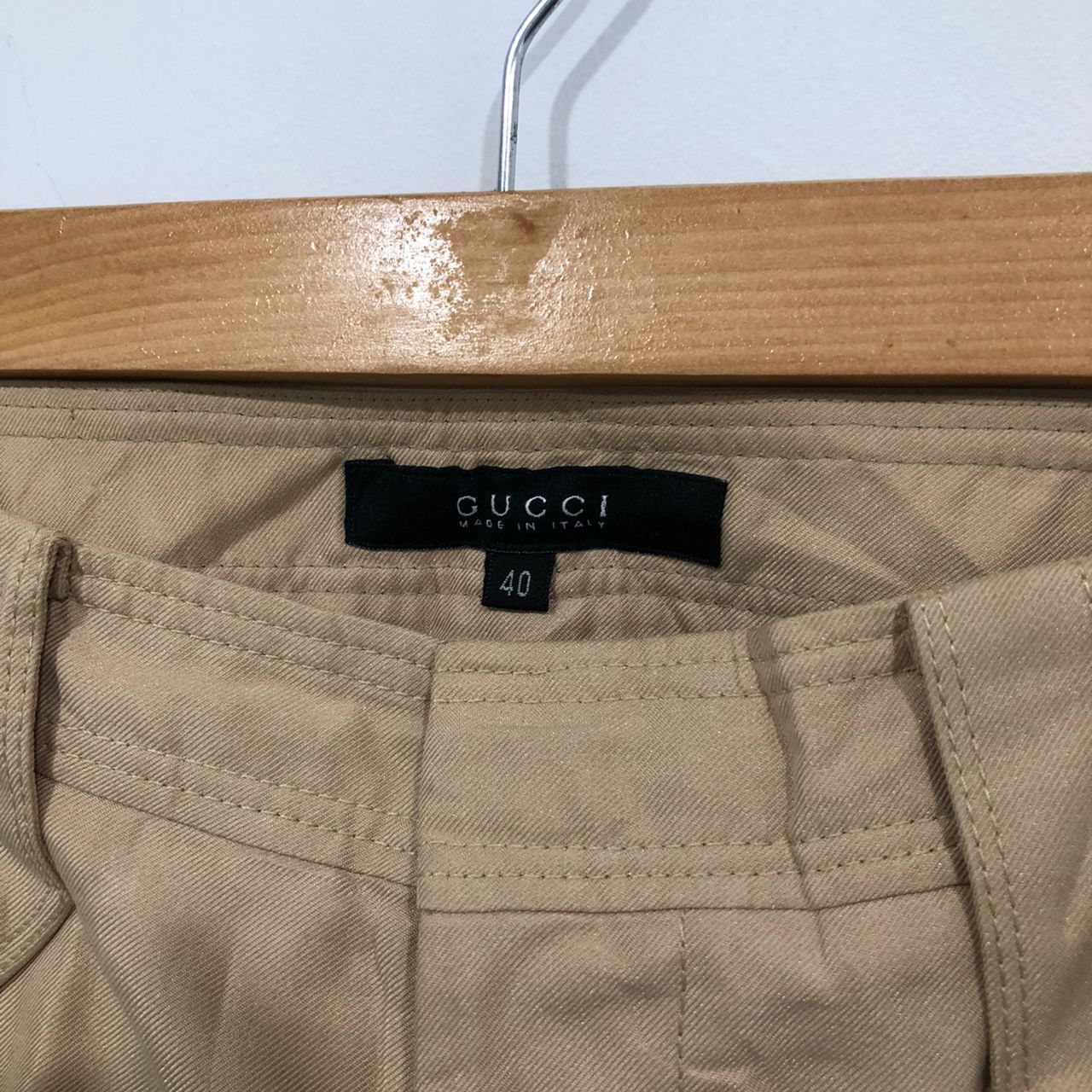 Gucci Gucci Womens Brown Trouser Size 29" - 3 Thumbnail