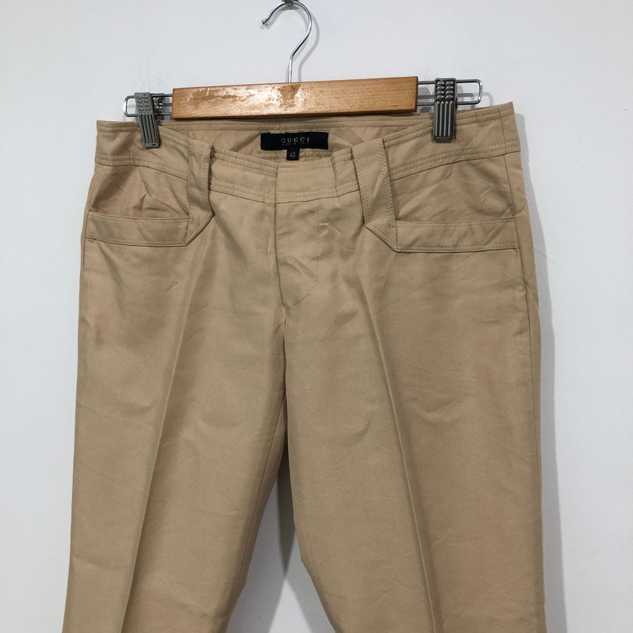 Gucci Gucci Womens Brown Trouser Size 29" - 2 Thumbnail