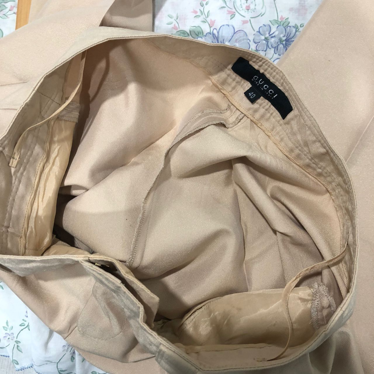 Gucci Gucci Womens Brown Trouser Size 29" - 8 Thumbnail