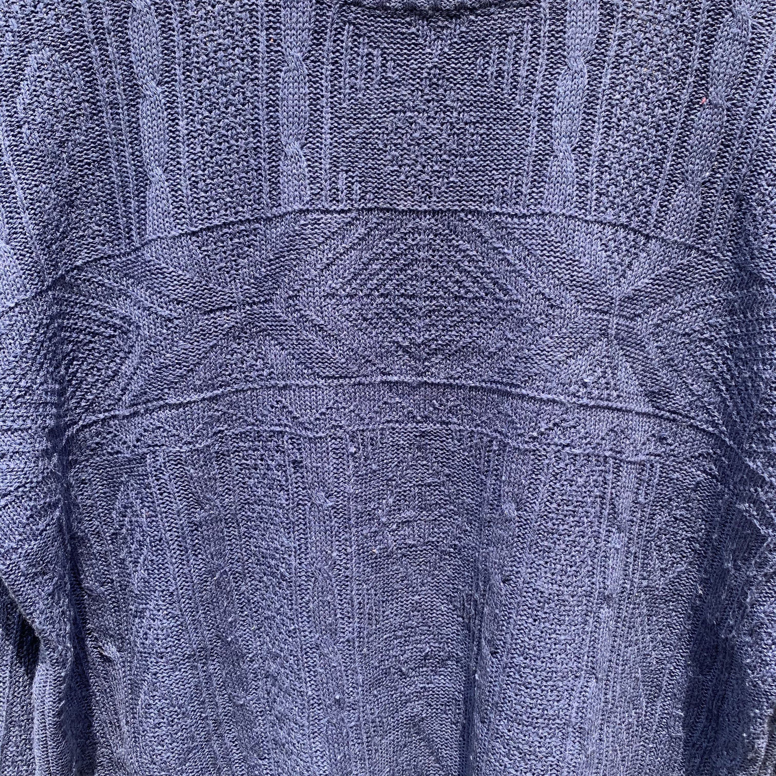 Aran Isles Knitwear Vintage DECADE JAPAN Knit Jumper Pullover VERY RARE Sweater Size US L / EU 52-54 / 3 - 4 Thumbnail