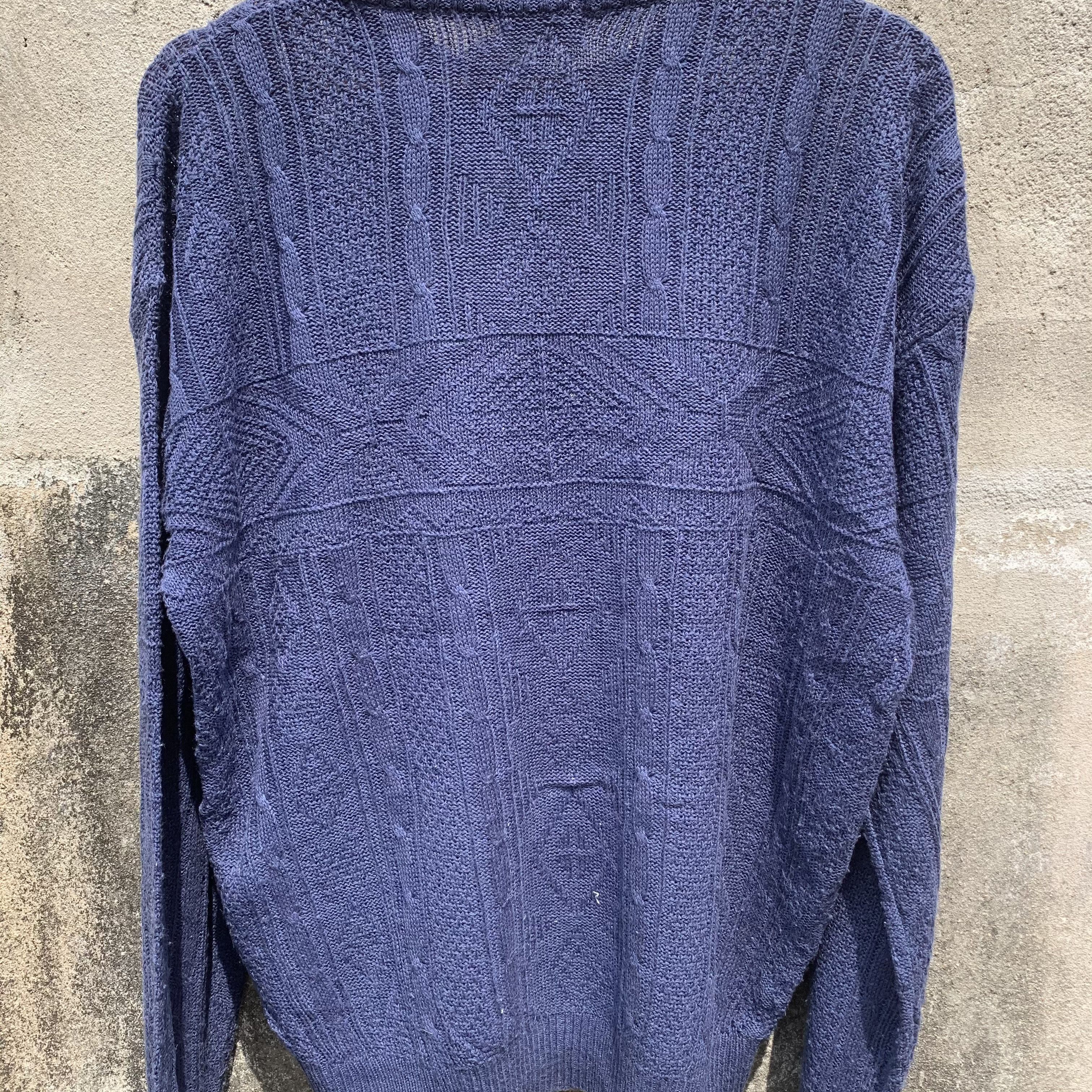 Aran Isles Knitwear Vintage DECADE JAPAN Knit Jumper Pullover VERY RARE Sweater Size US L / EU 52-54 / 3 - 9 Thumbnail