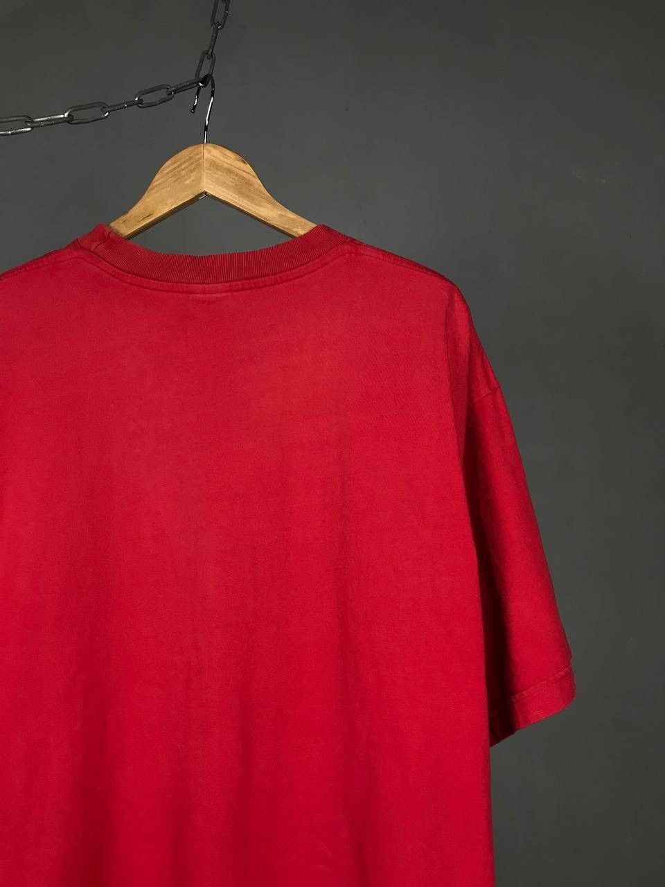 Nike × Vintage Nike swoosh streetwear vintage center logo tee Size US XL / EU 56 / 4 - 9 Thumbnail