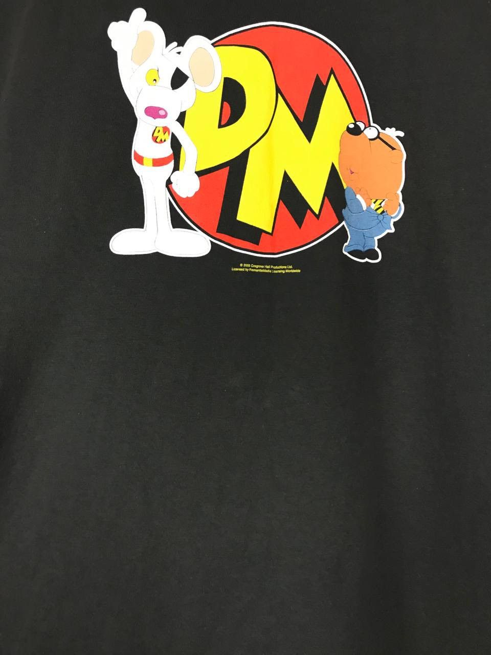 Vintage Danger Mouse 2002 vintage movie comics tee Size US M / EU 48-50 / 2 - 8 Thumbnail