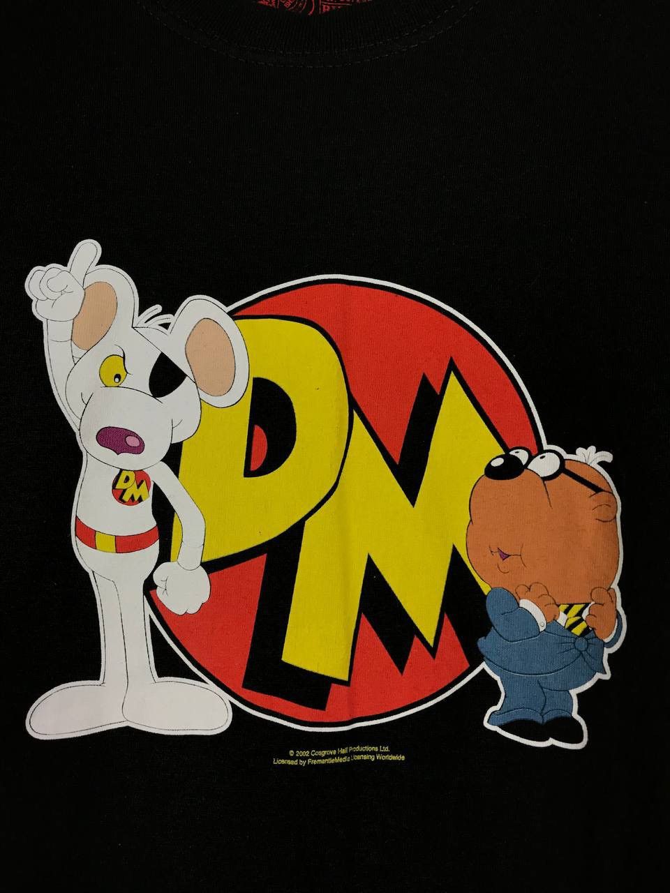 Vintage Danger Mouse 2002 vintage movie comics tee Size US M / EU 48-50 / 2 - 3 Thumbnail