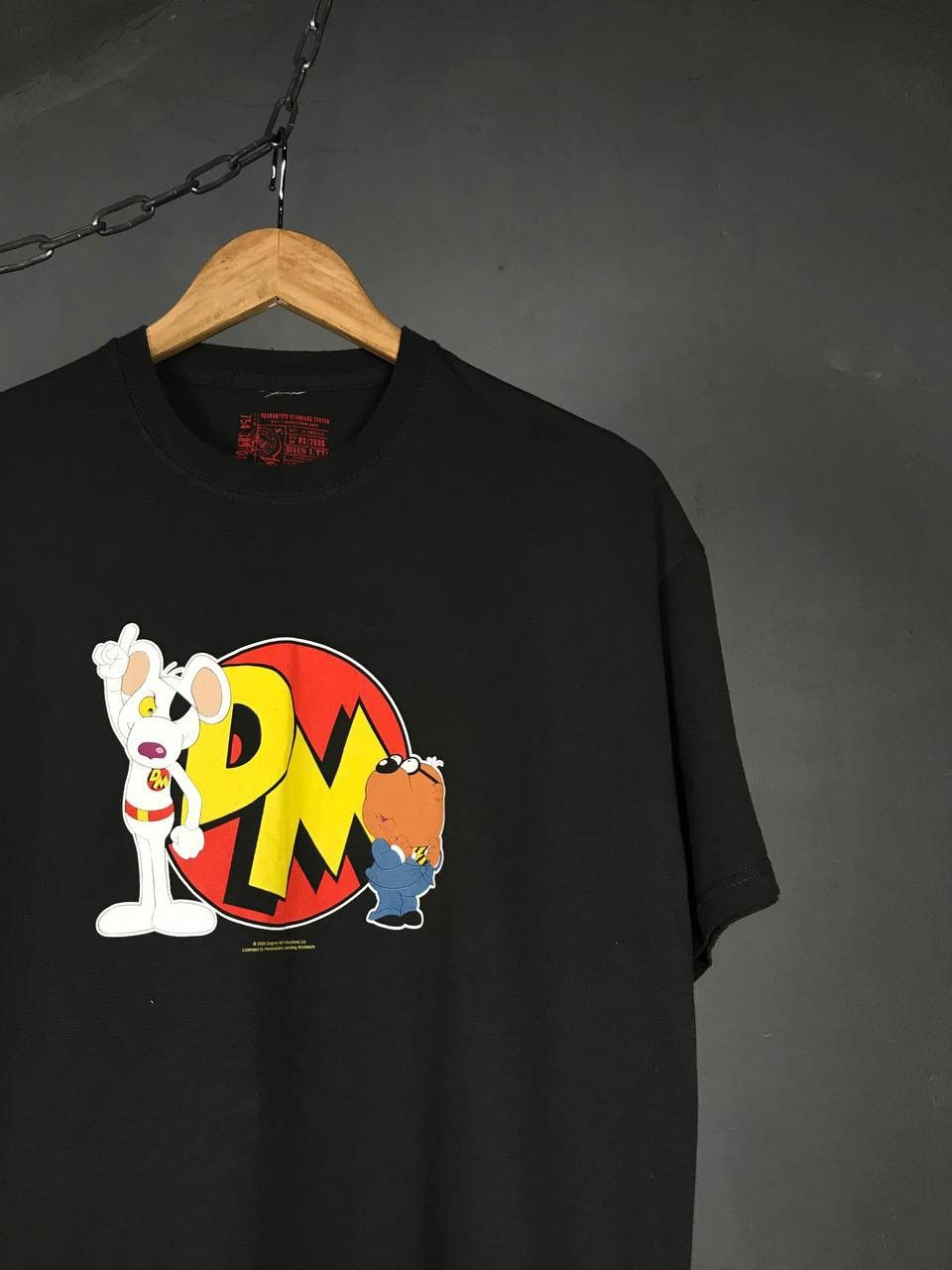 Vintage Danger Mouse 2002 vintage movie comics tee Size US M / EU 48-50 / 2 - 2 Thumbnail