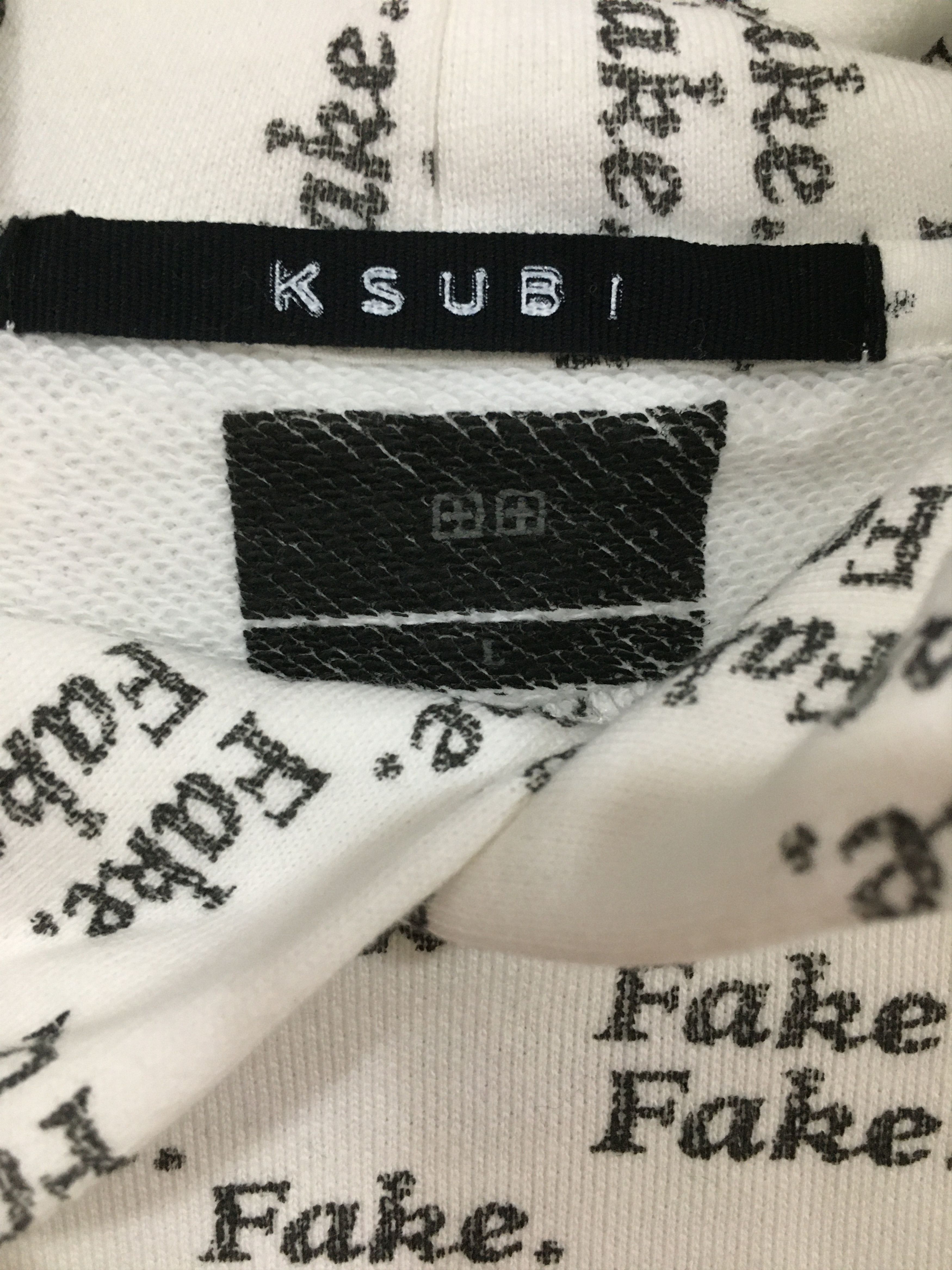 Barneys New York × Ksubi "Fake Fake" Hoodie Limited Edition Size US L / EU 52-54 / 3 - 3 Thumbnail