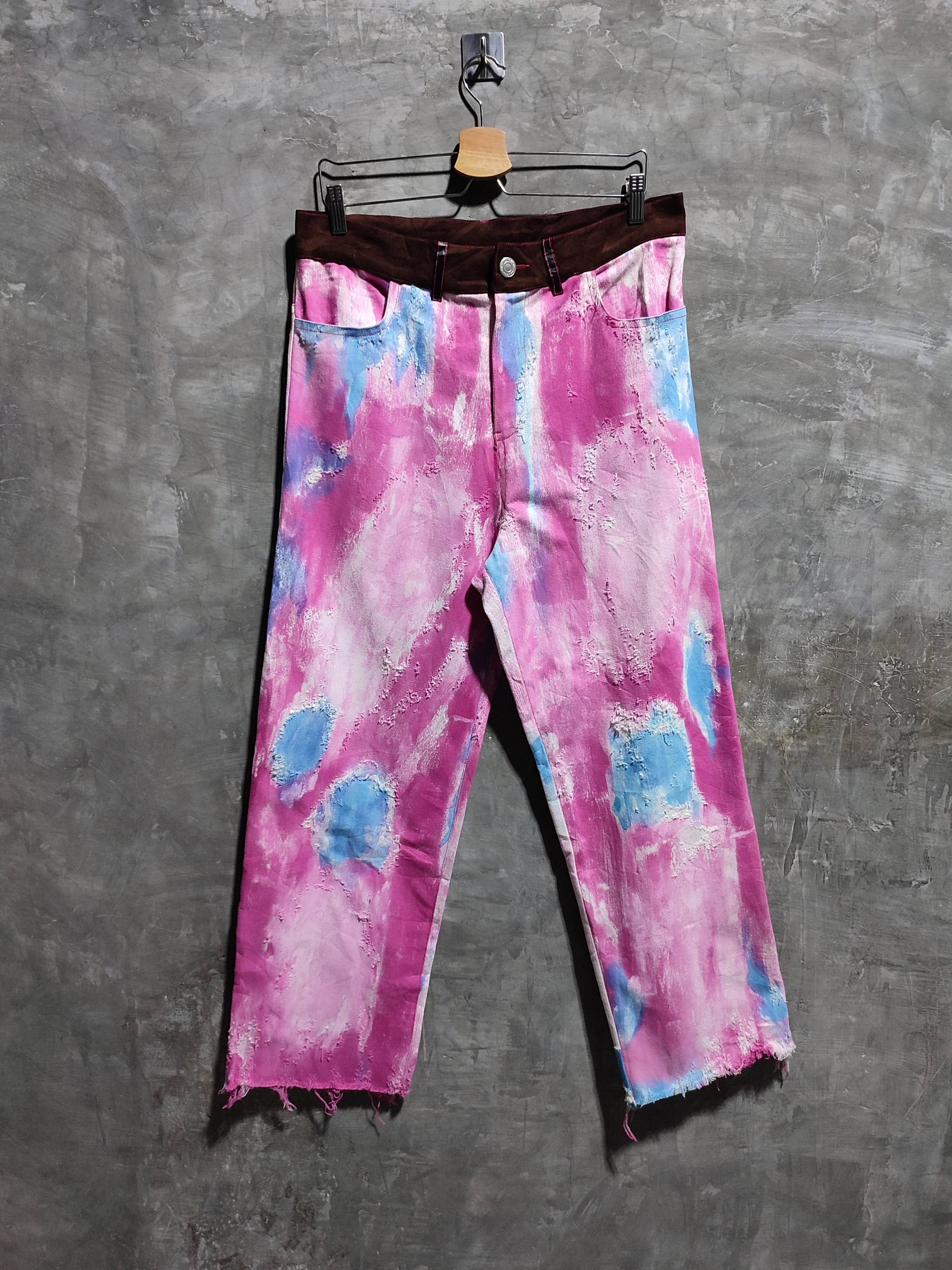Avant Garde Nice Design Colourfull Art Pants Grailed