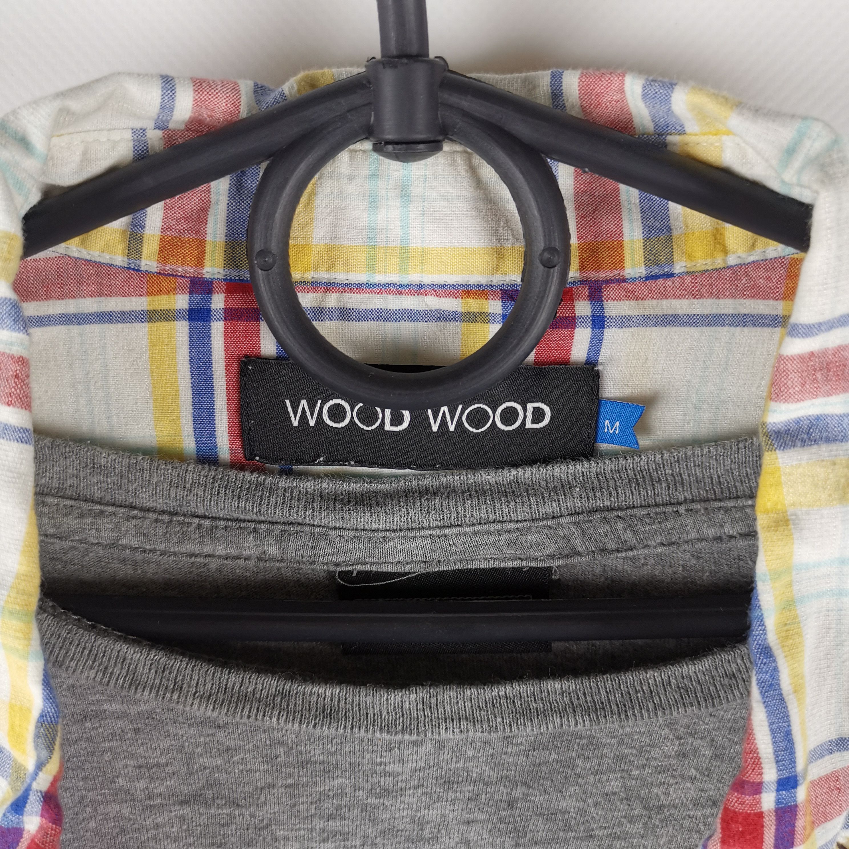 Vintage Wood wood vintage check shirt plaid Size US M / EU 48-50 / 2 - 2 Thumbnail