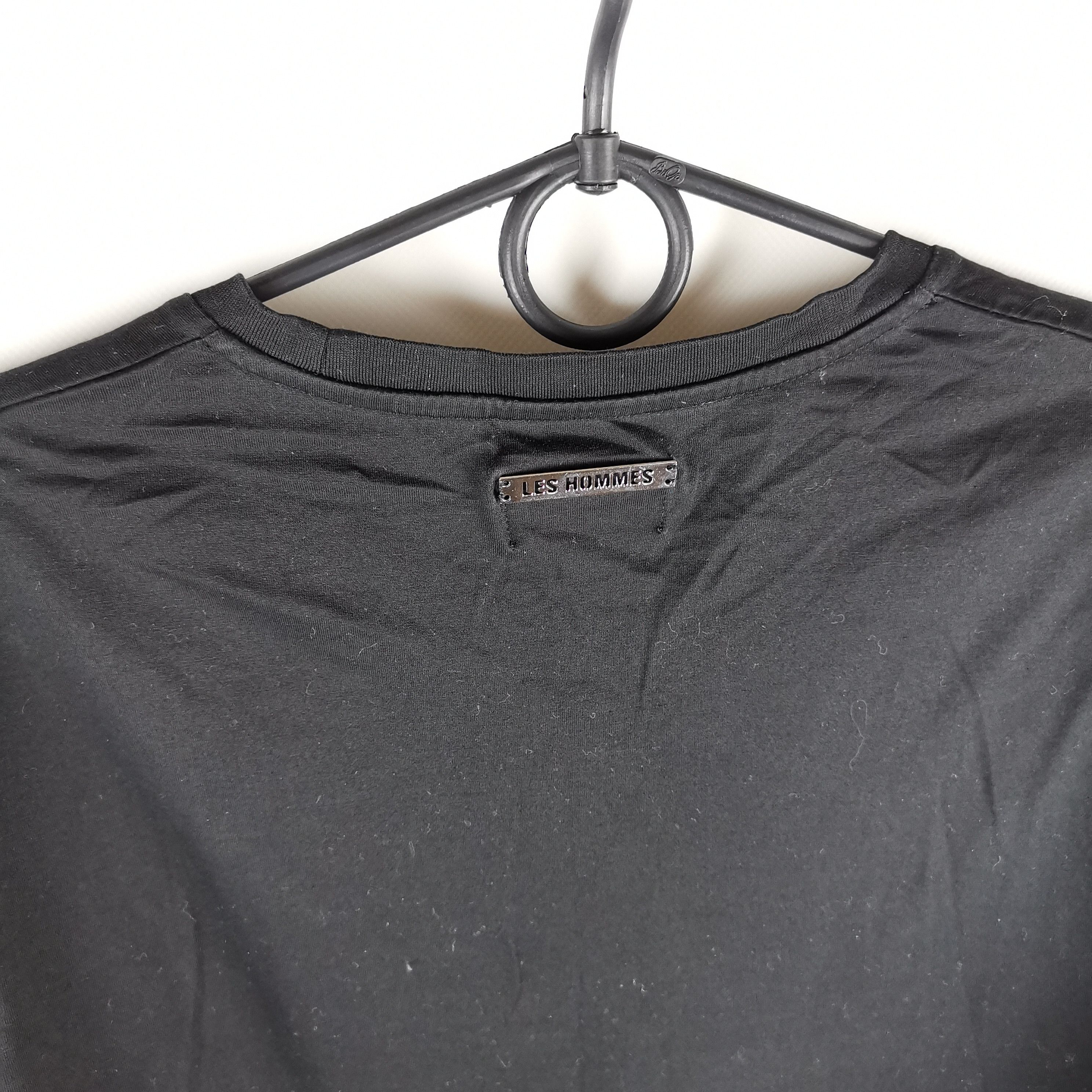 Les Hommes Les Hommes full black big logo tee shirt Size US M / EU 48-50 / 2 - 2 Thumbnail