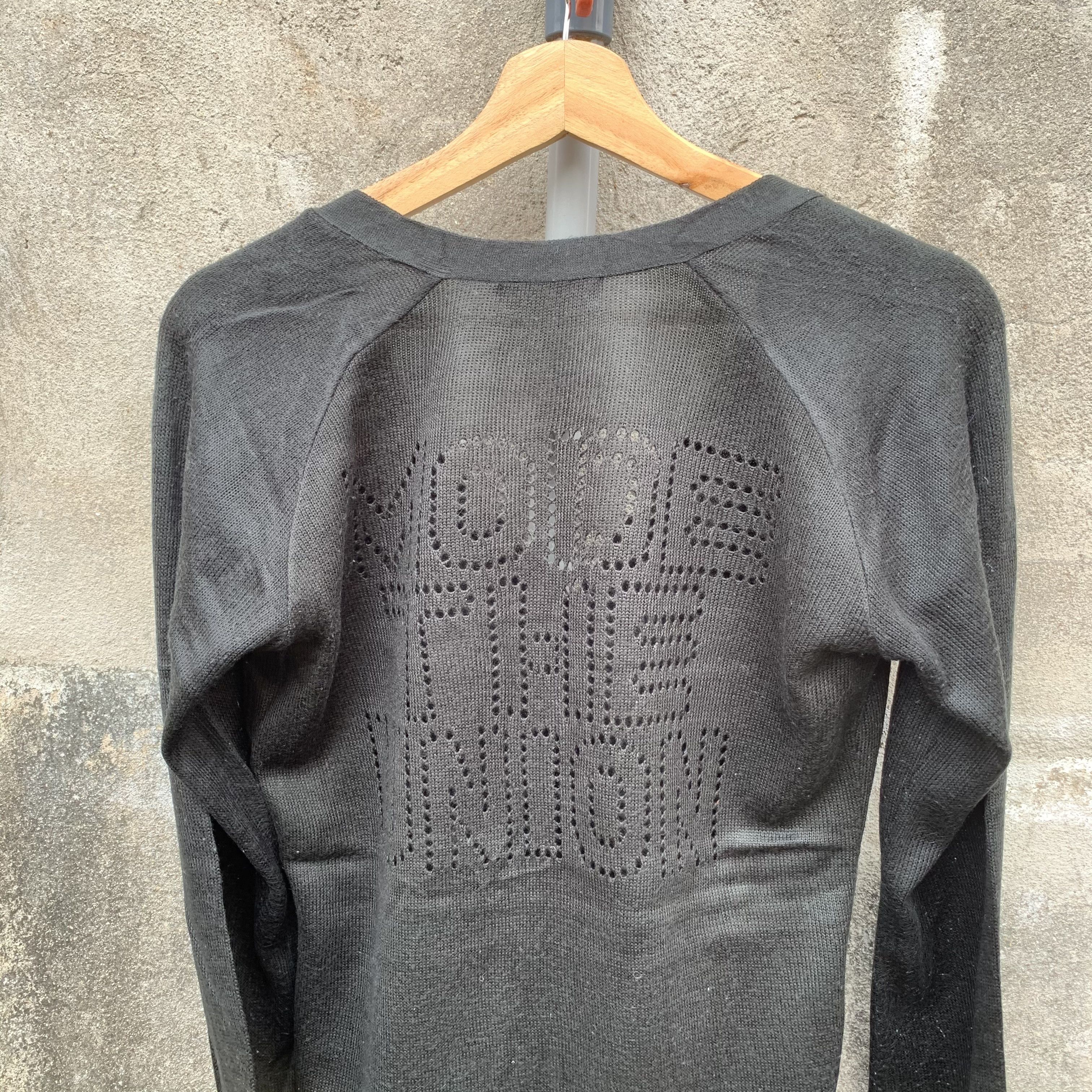 Japanese Brand Mode The Union Knit Skulls Jumper Cardigan Sweater Size US S / EU 44-46 / 1 - 10 Thumbnail