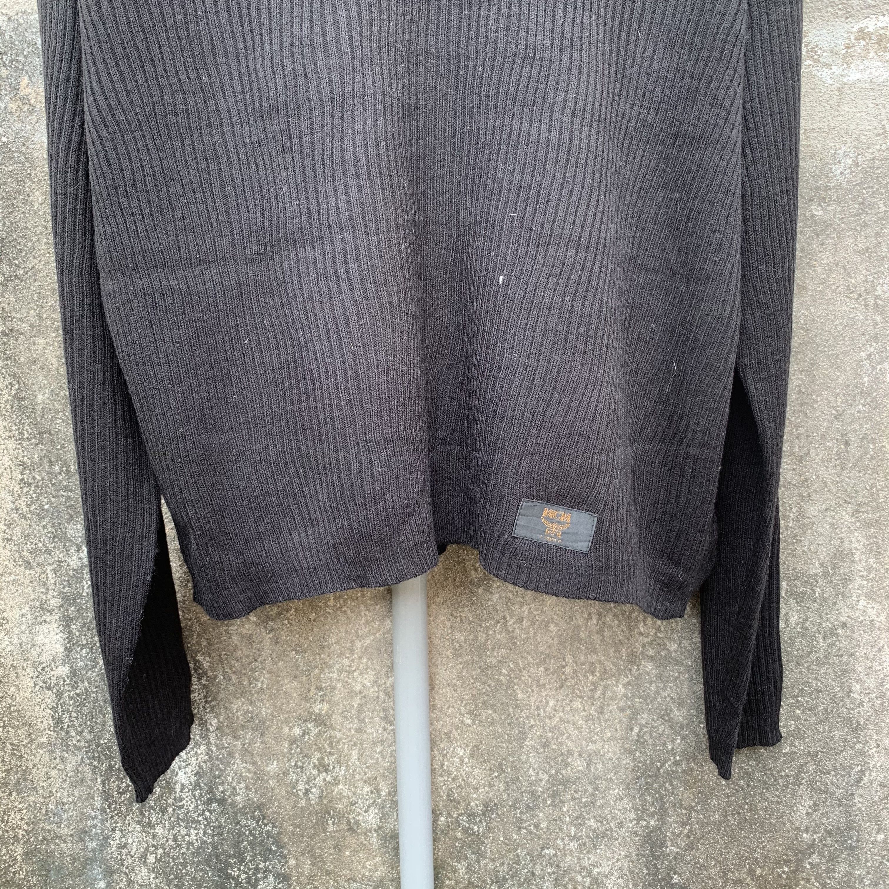 MCM SEND OFFER🍁MCM Legere Knit Jumper Baggy Pullover Sweater Size US L / EU 52-54 / 3 - 3 Thumbnail