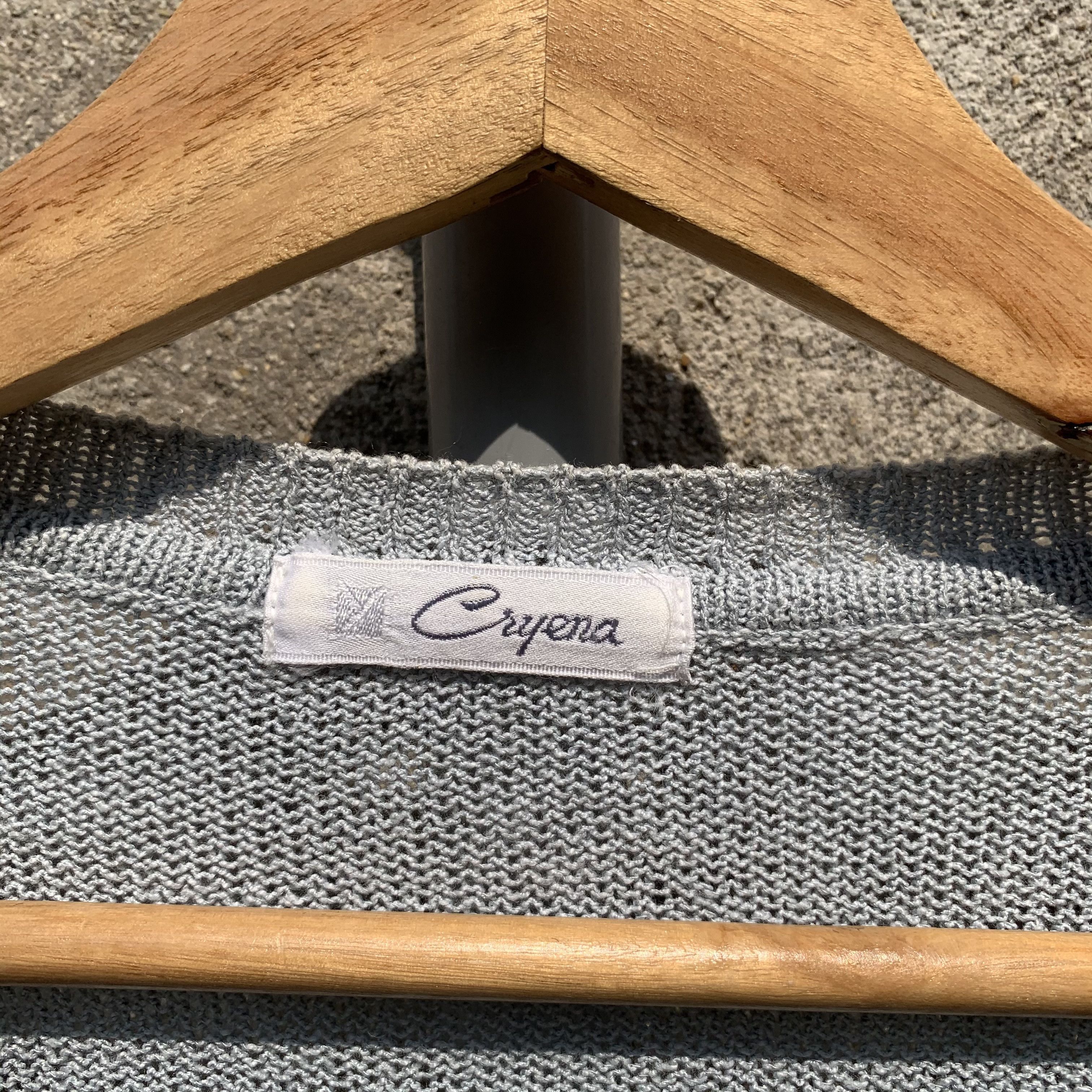 Japanese Brand Ciyena Knit Penguin Embroidery Short Double Breast Sweater Size US M / EU 48-50 / 2 - 6 Thumbnail