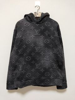 Supreme lv hoodie clearance black