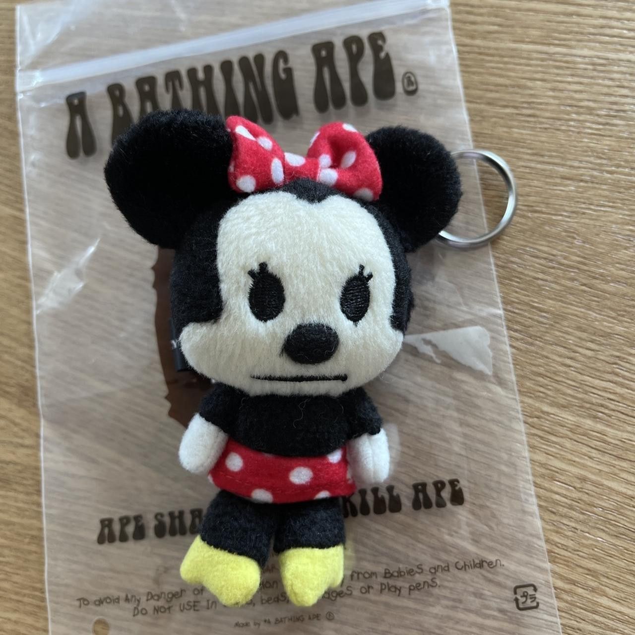 Bape RARE BAPE BABY MILO X DISNEY MINNIE PLUSH KEYCHAIN Size ONE SIZE - 1 Thumbnail