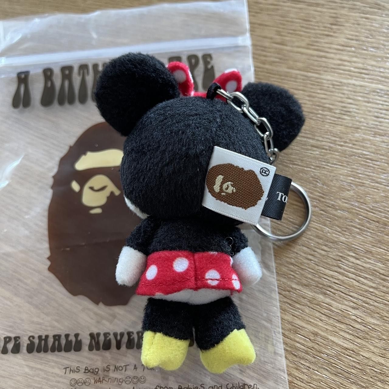 Bape RARE BAPE BABY MILO X DISNEY MINNIE PLUSH KEYCHAIN Size ONE SIZE - 2 Thumbnail